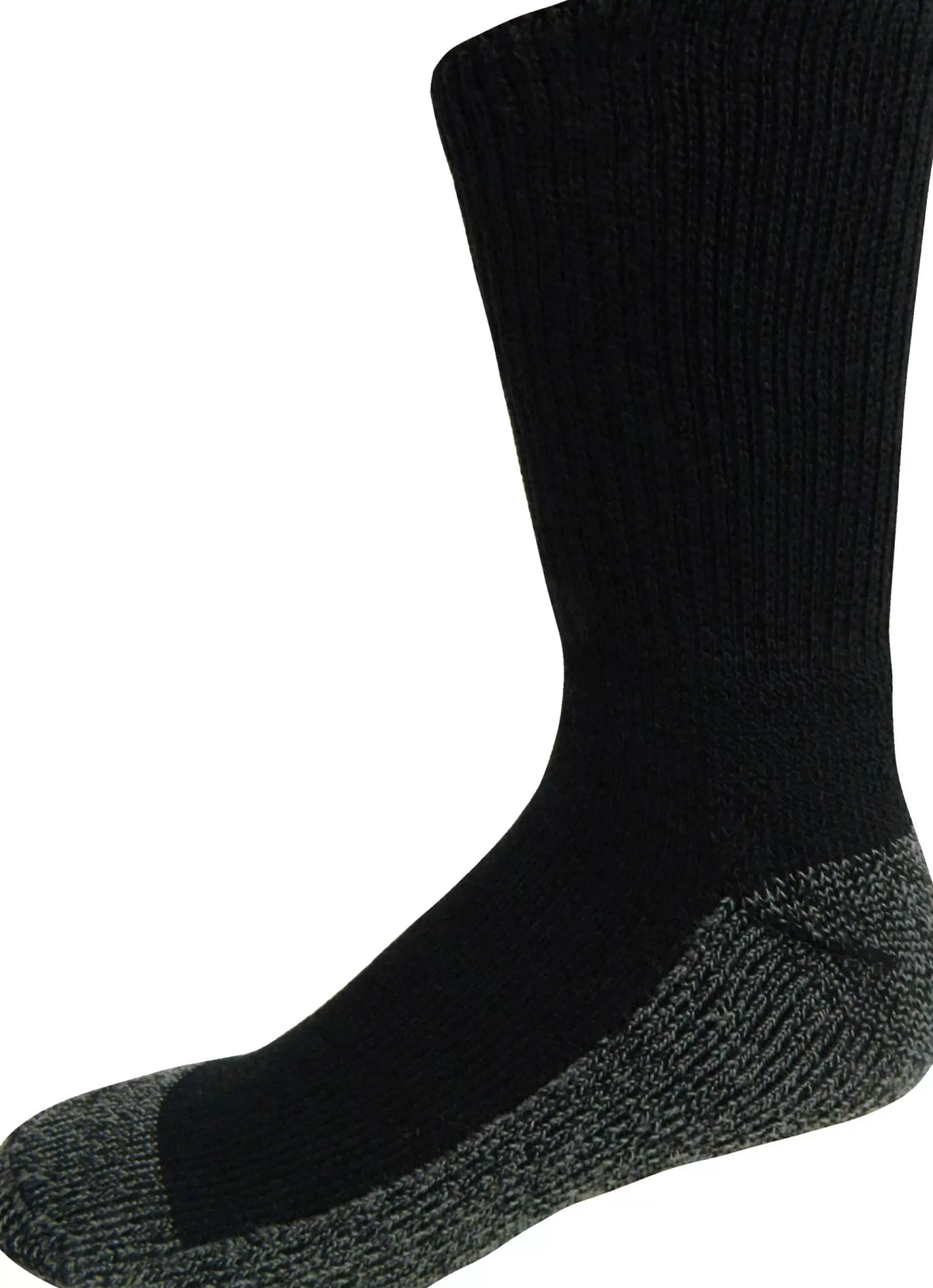 Hombre Justin Boots 2-Pk Half Cushion Work Crew Socks