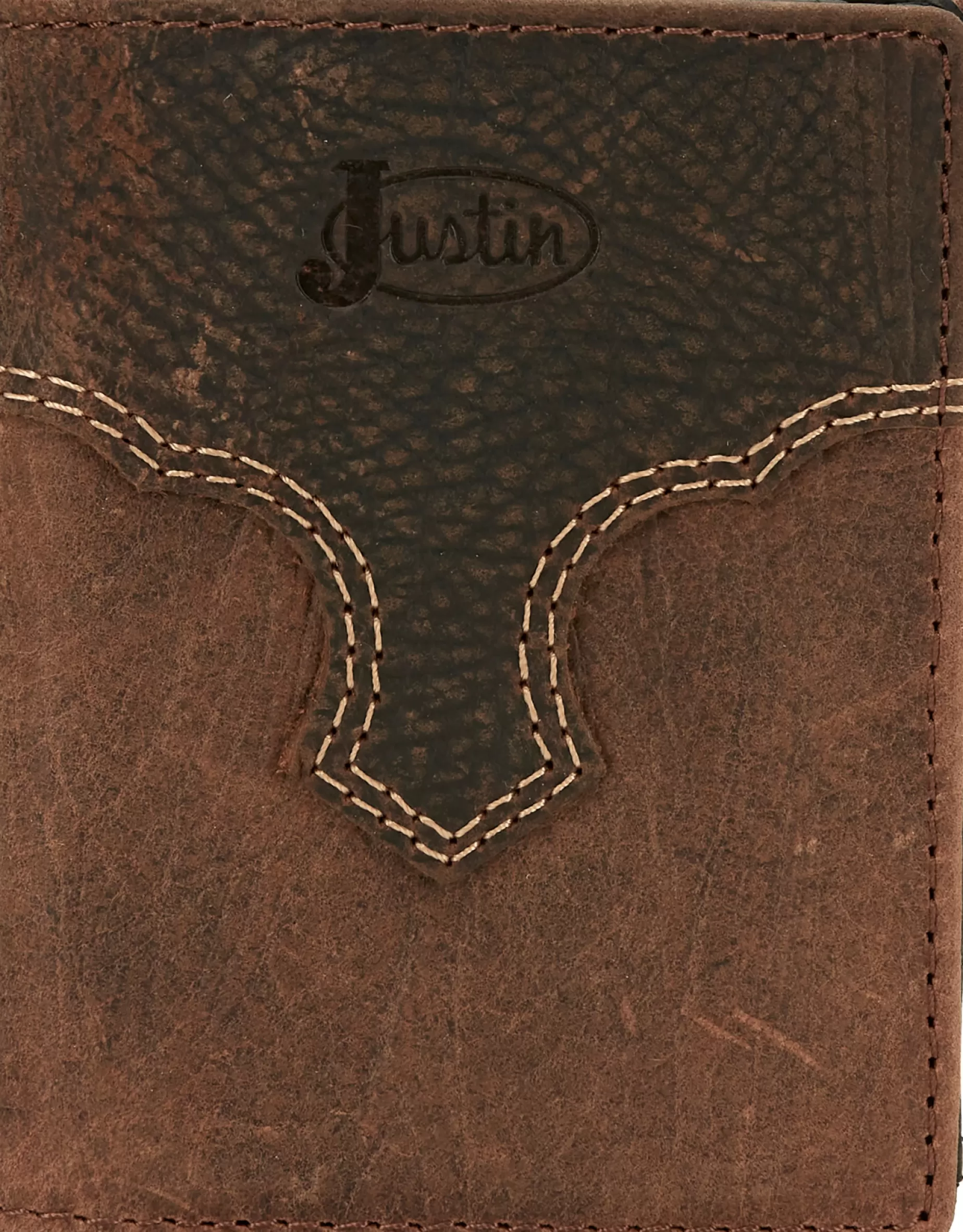 Hombre Justin Boots Bifold Card Wallet