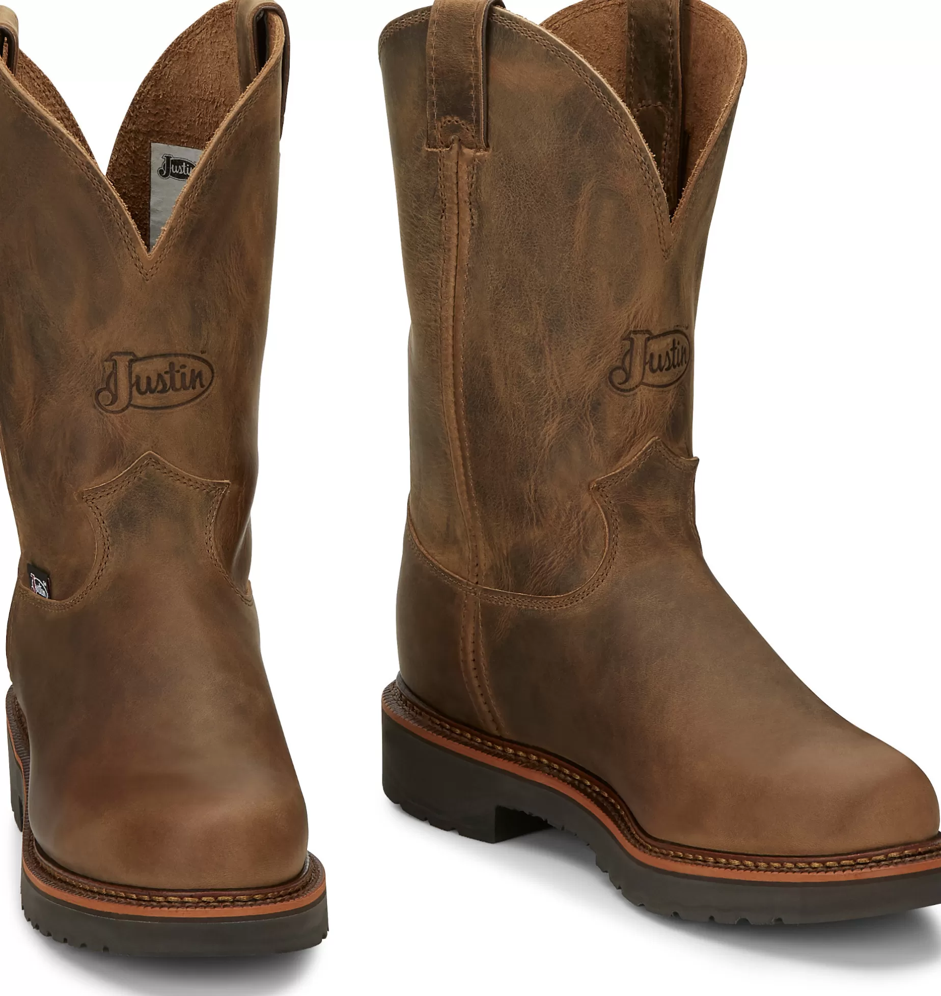 Hombre Justin Boots Blueprint 11" Work