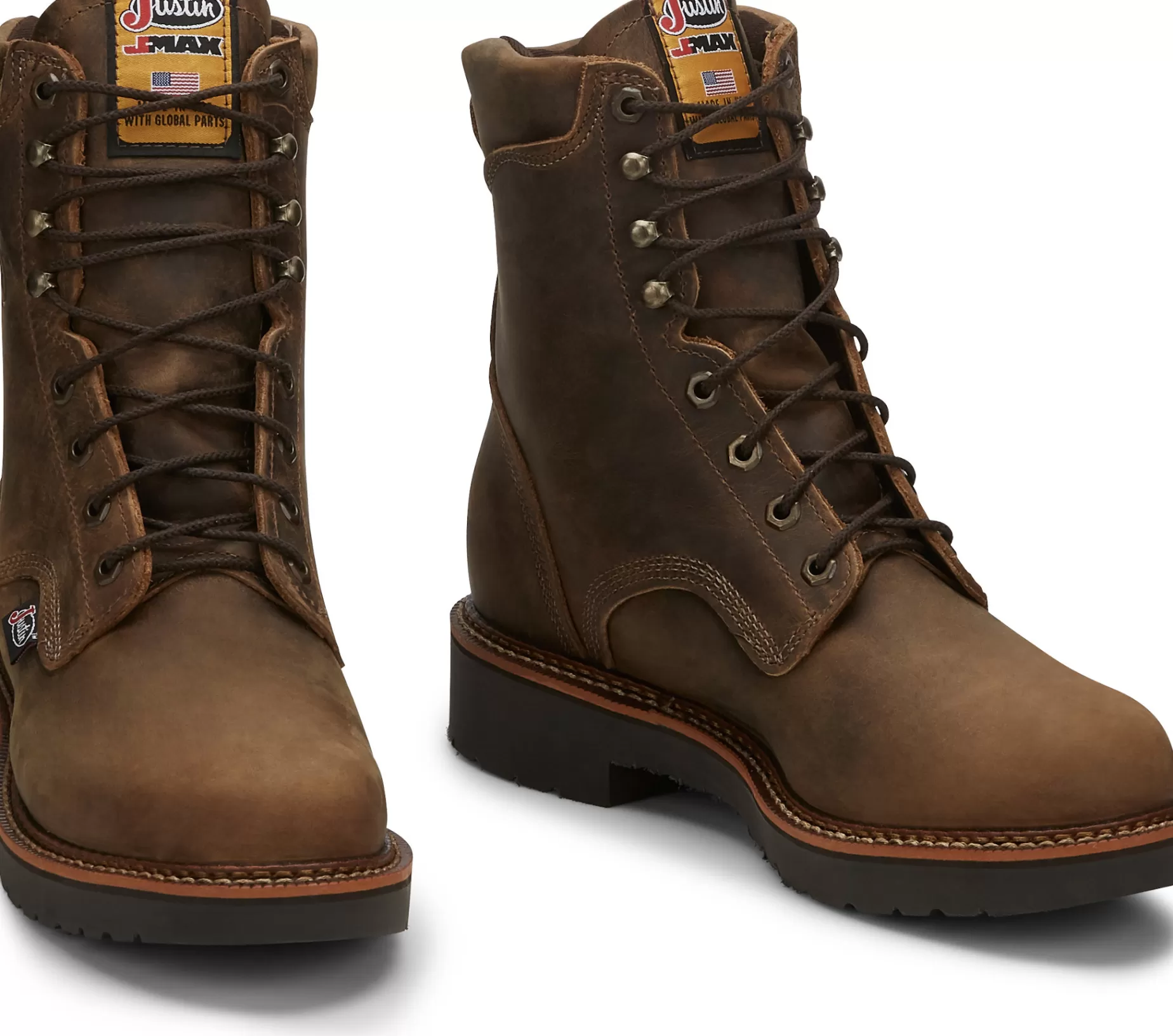 Hombre Justin Boots Blueprint 8" Work