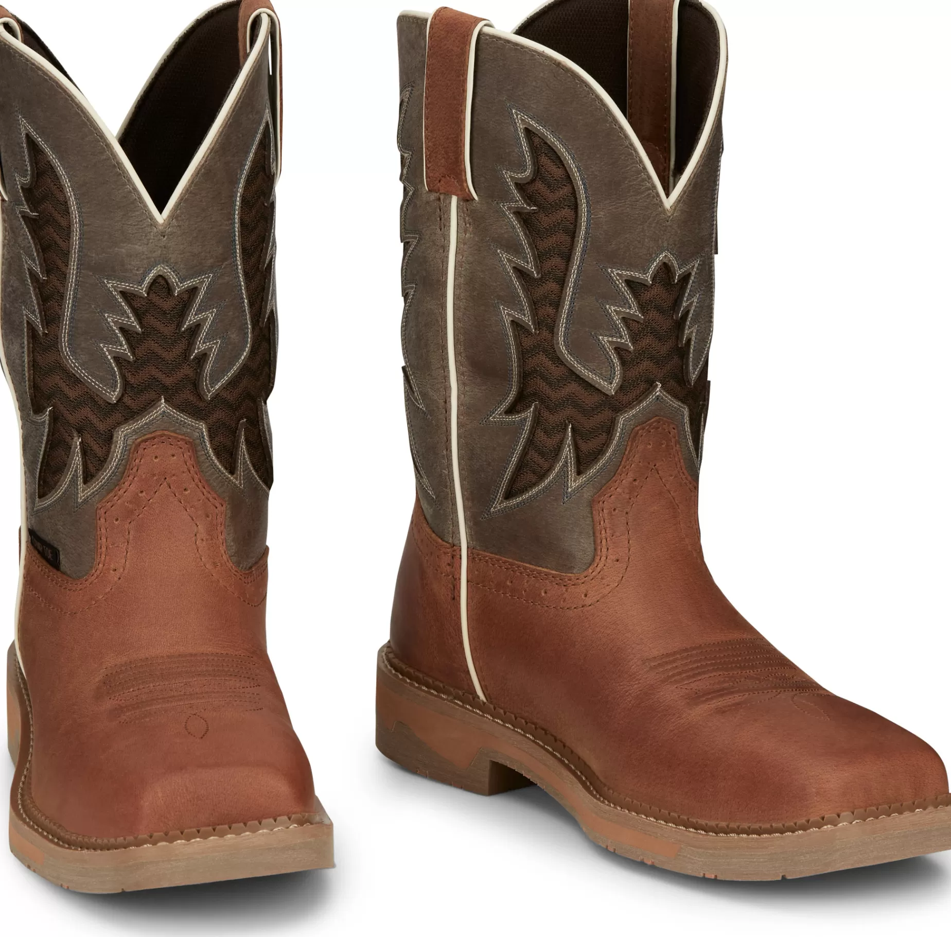 Hombre Justin Boots Bolt 11" Nano Comp Toe