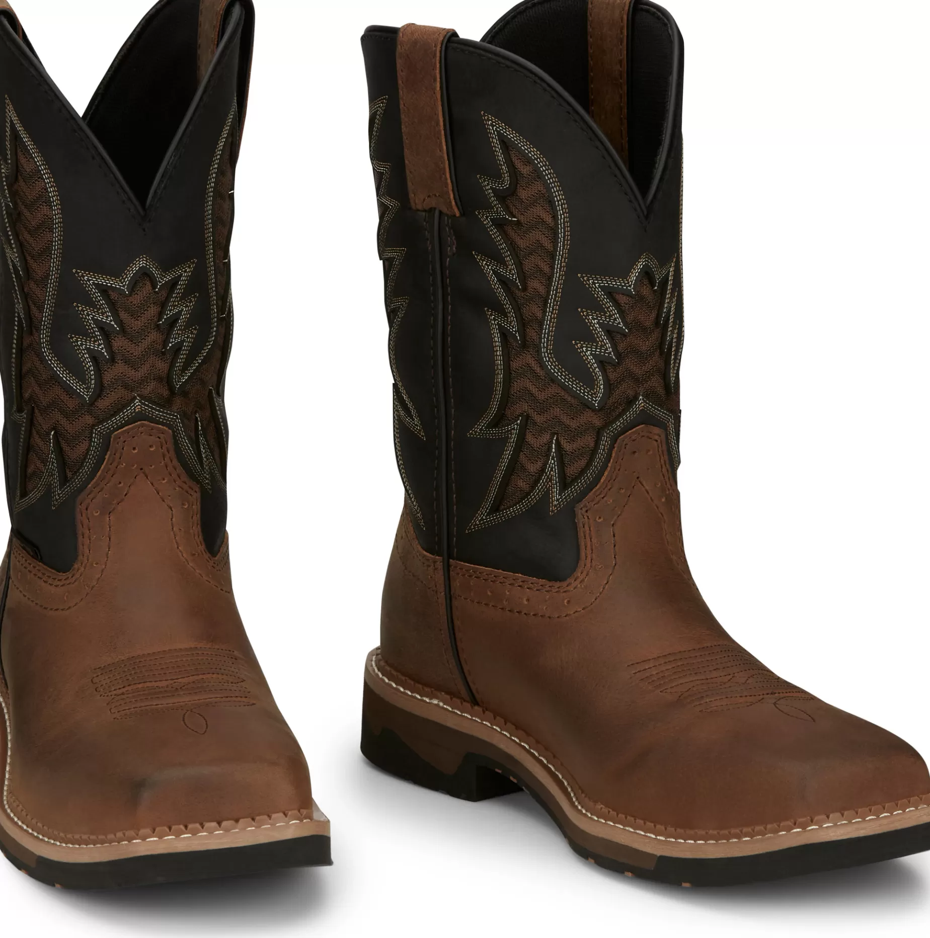 Hombre Justin Boots Bolt 11" Nano Comp Toe