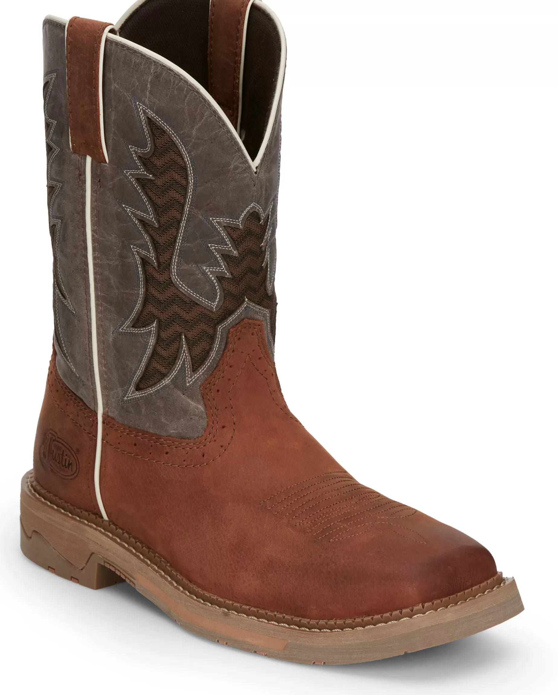 Hombre Justin Boots Bolt 11" Work