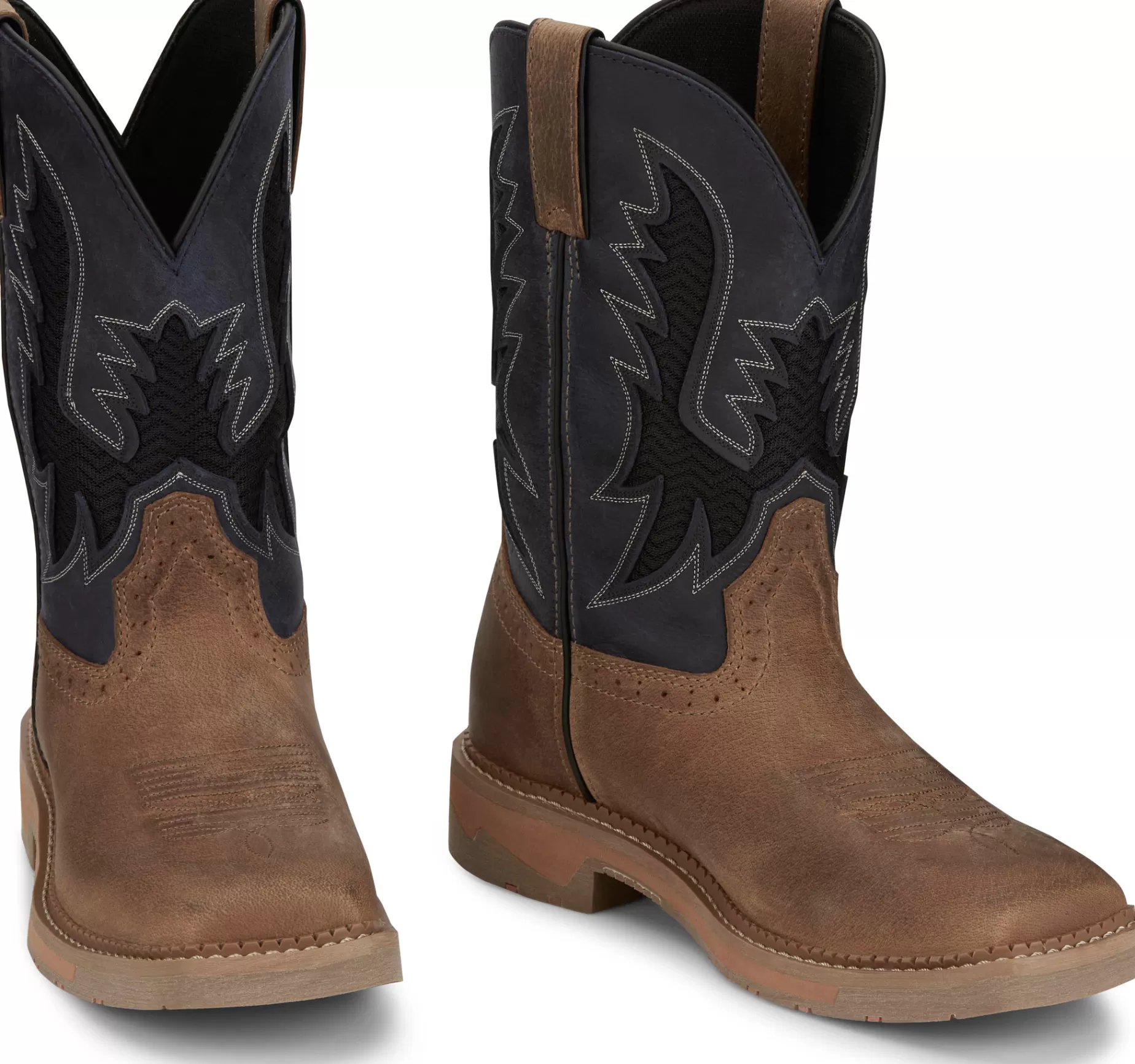 Hombre Justin Boots Bolt 11" Work