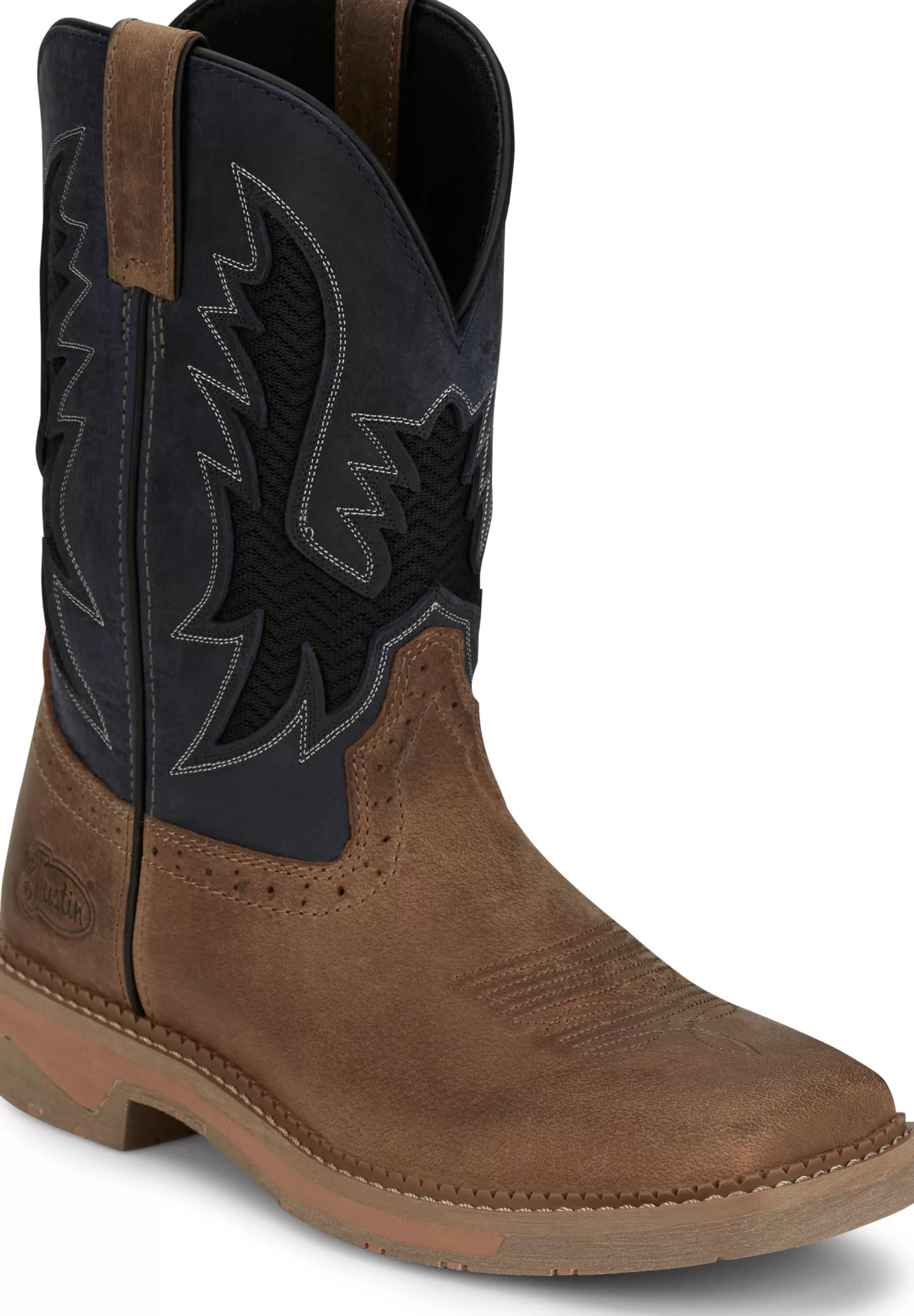 Hombre Justin Boots Bolt 11" Work