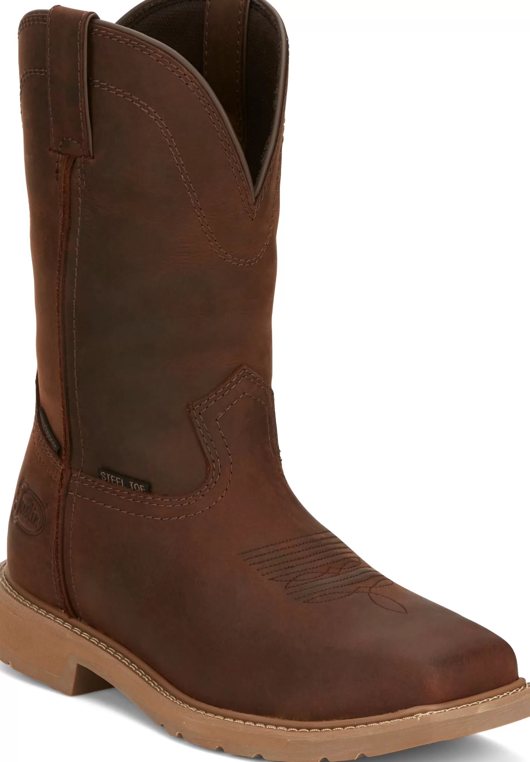 Mujer/Hombre Justin Boots Buster II 11" Waterproof Steel Toe