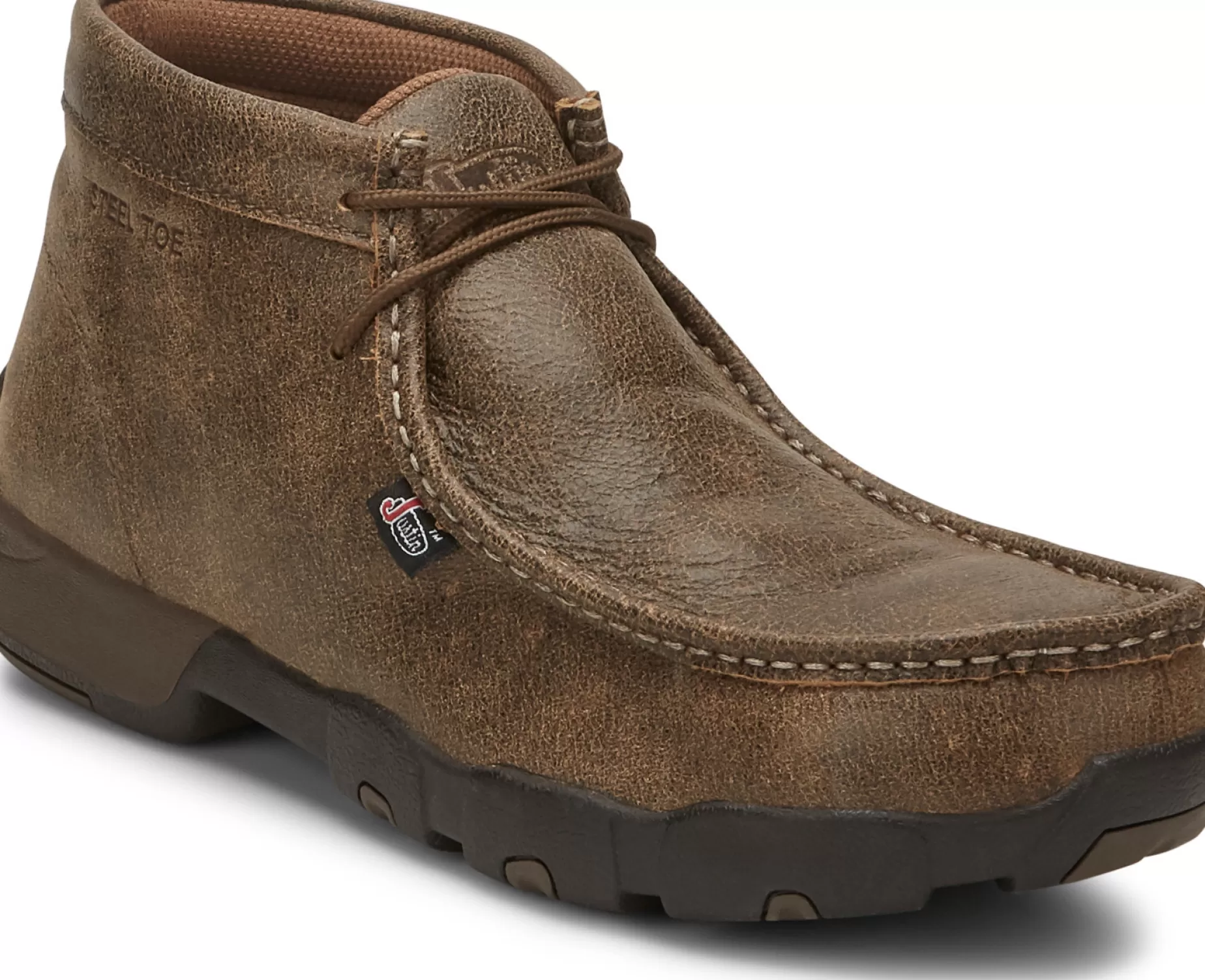 Hombre Justin Boots Cappie Steel Toe