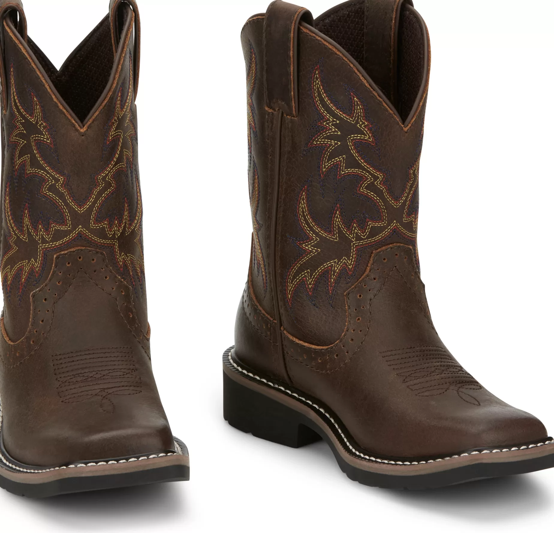 Justin Boots Cattleman Kids Western Boot