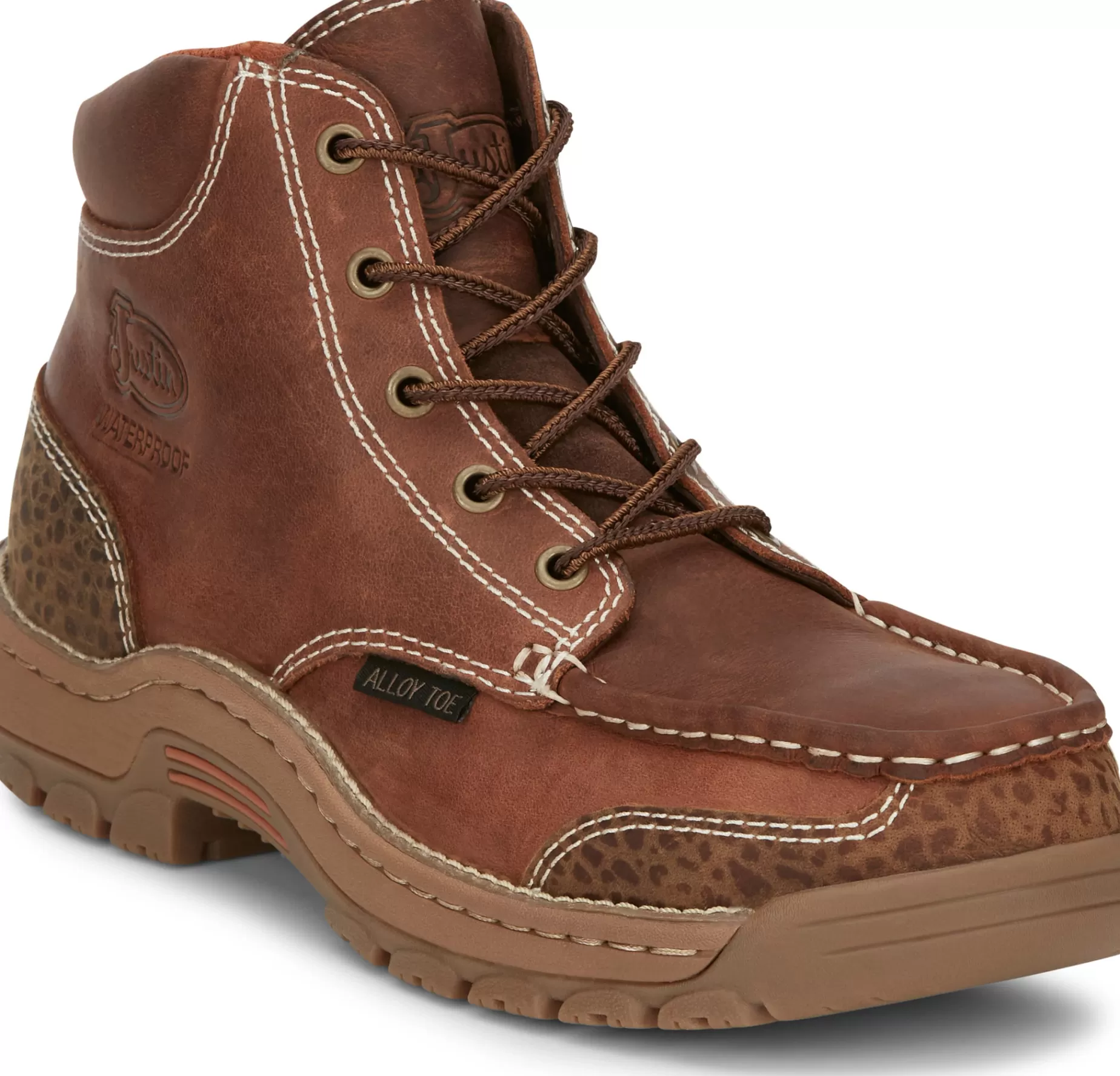 Mujer/Hombre Justin Boots Corbett 5" Waterproof Alloy Toe