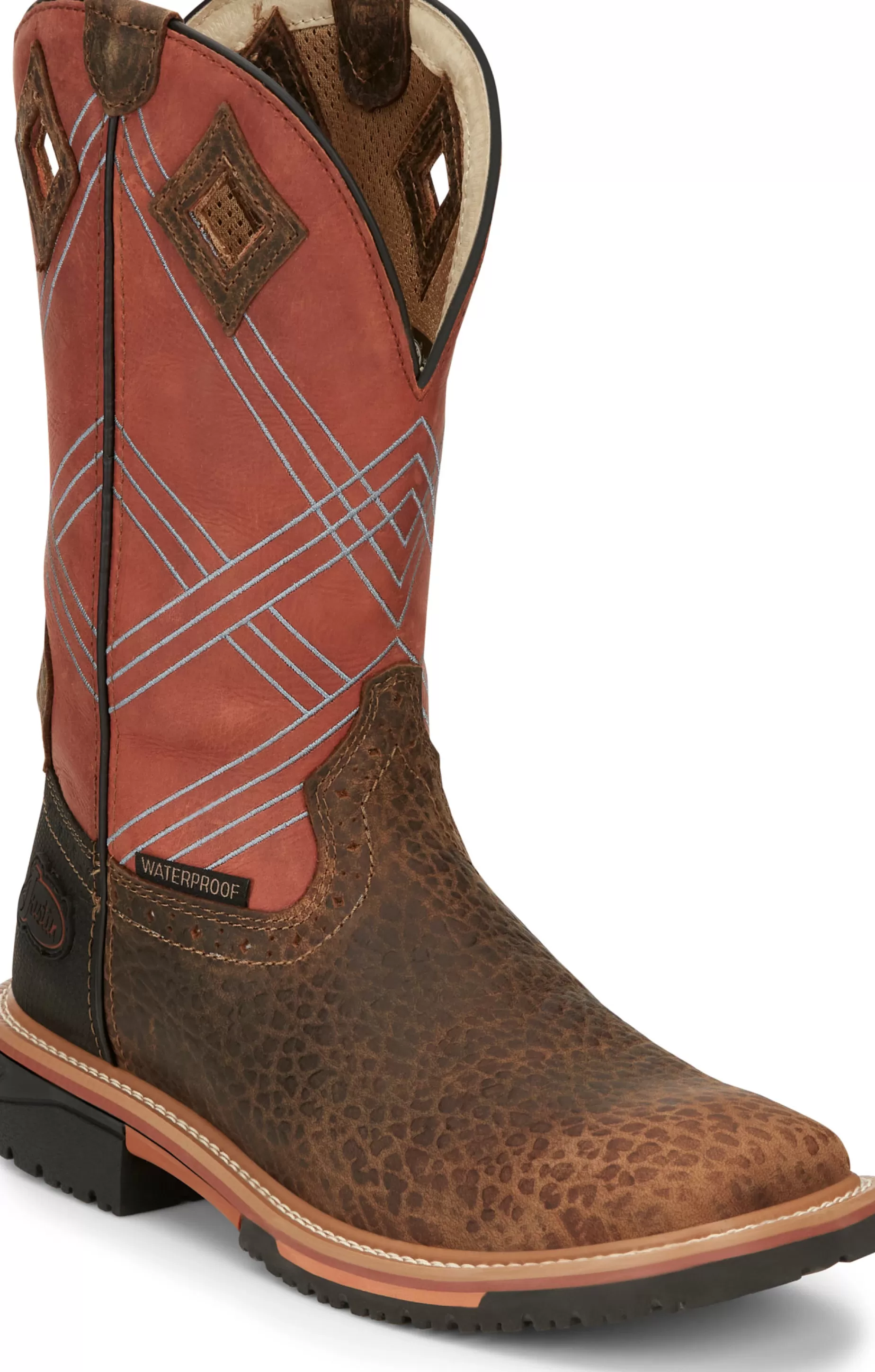 Mujer/Hombre Justin Boots Dalhart 12" Waterproof