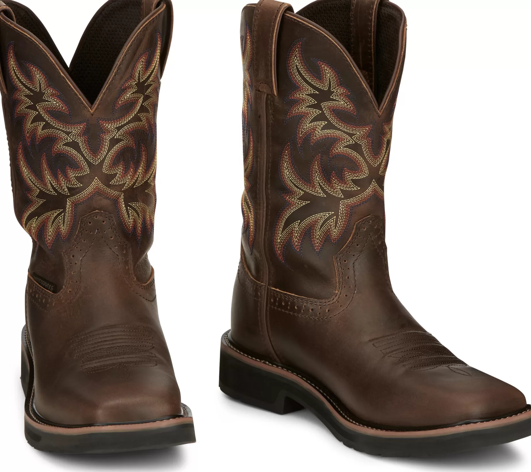 Mujer/Hombre Justin Boots Driller 11" Waterproof