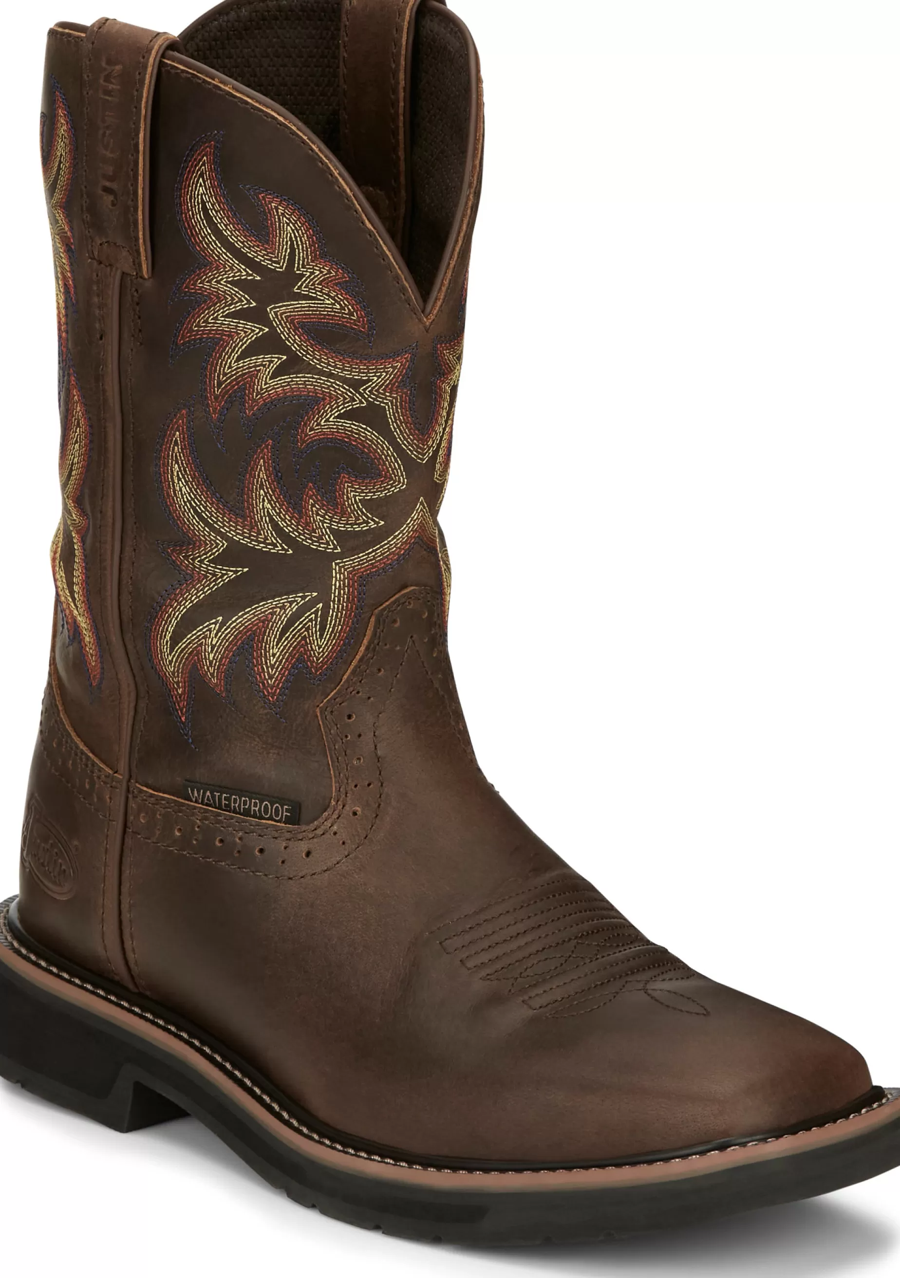 Mujer/Hombre Justin Boots Driller 11" Waterproof