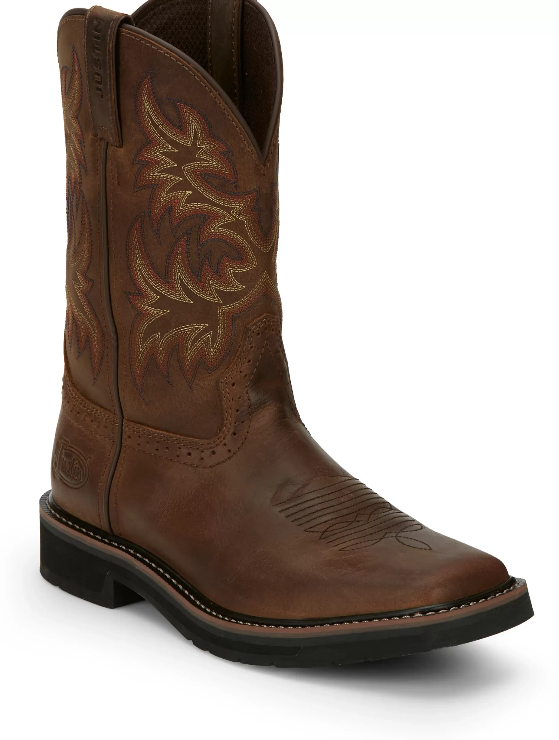 Hombre Justin Boots Driller 11" Work