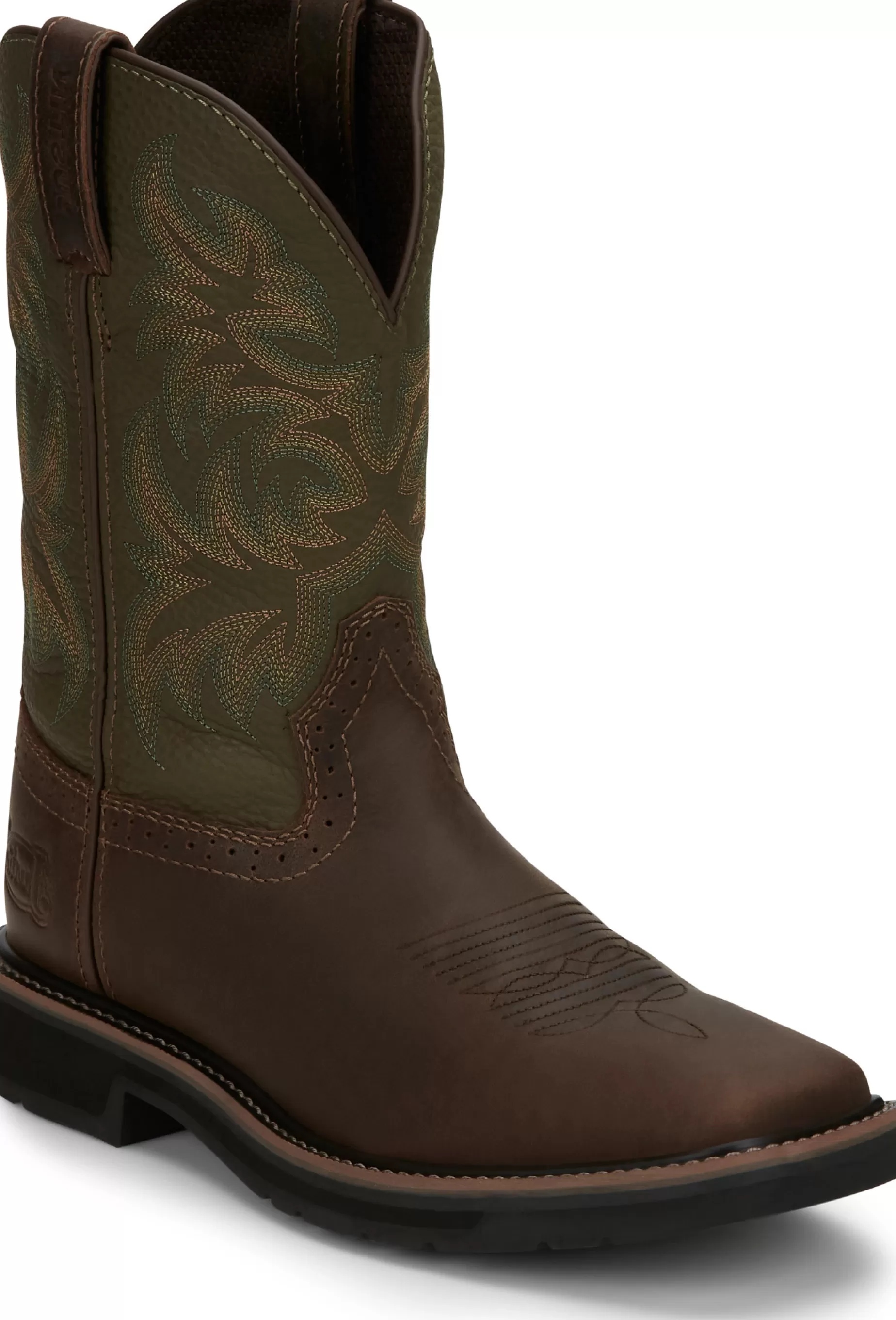 Hombre Justin Boots Driller 11" Work