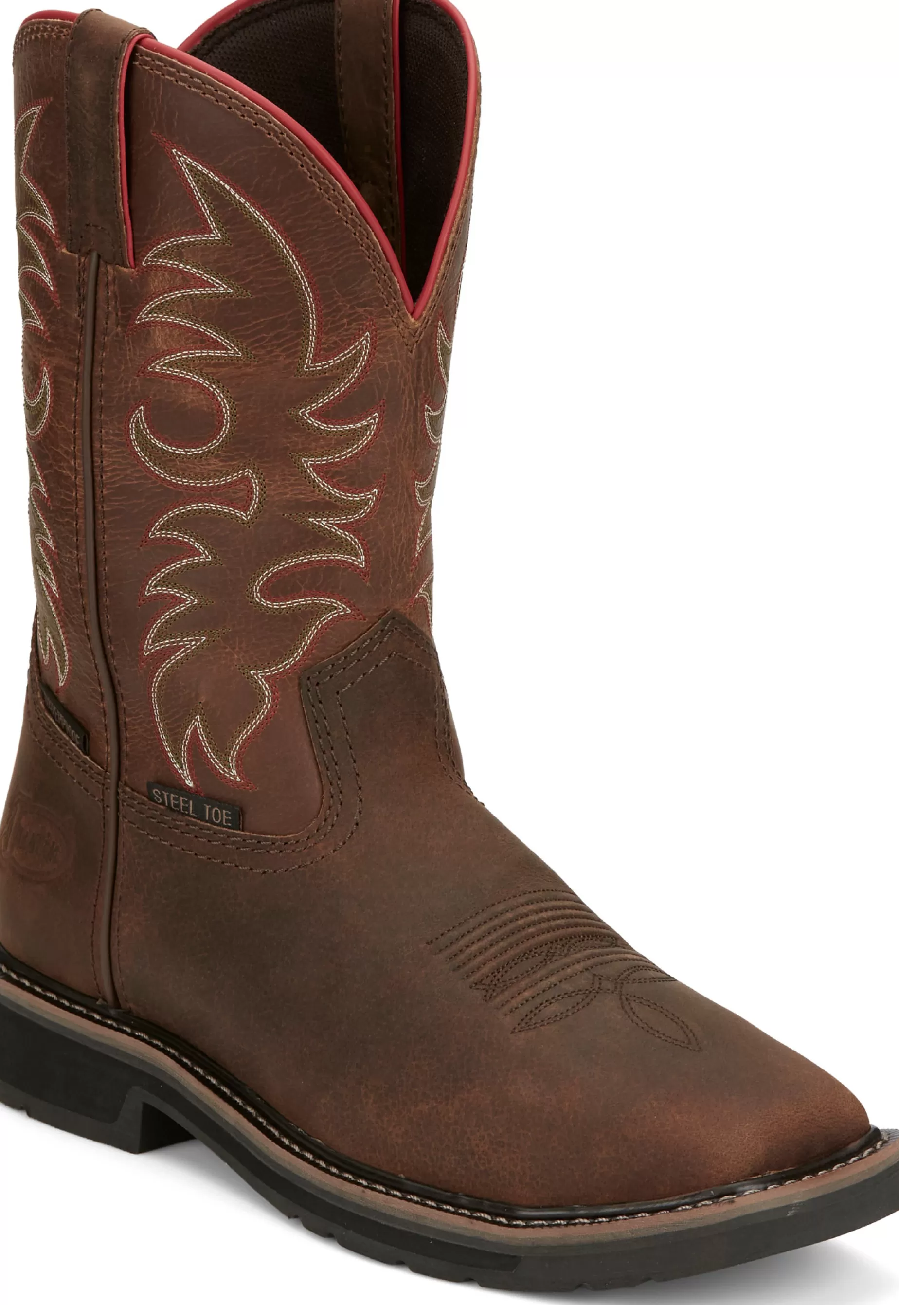 Mujer/Hombre Justin Boots Driller II 11" Waterproof Steel Toe