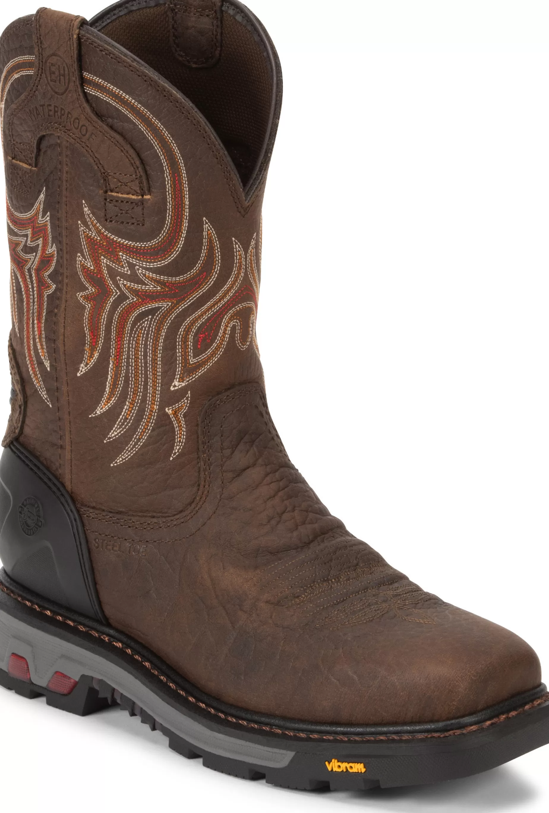 Mujer/Hombre Justin Boots Driscoll 11" Waterproof Steel Toe