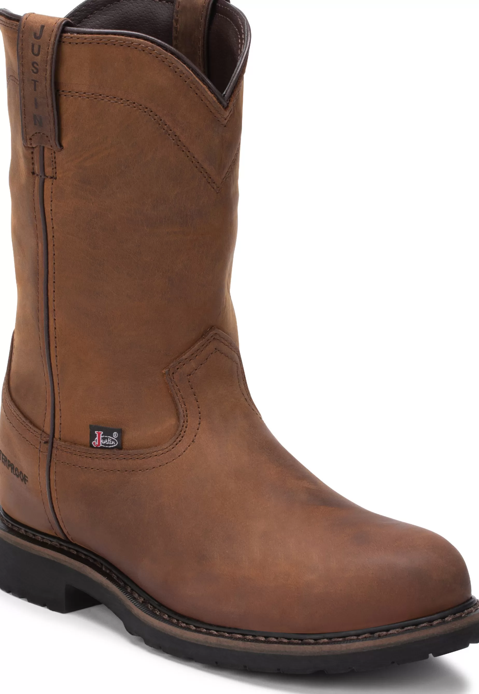 Mujer/Hombre Justin Boots Drywall 10" Waterproof Steel Toe