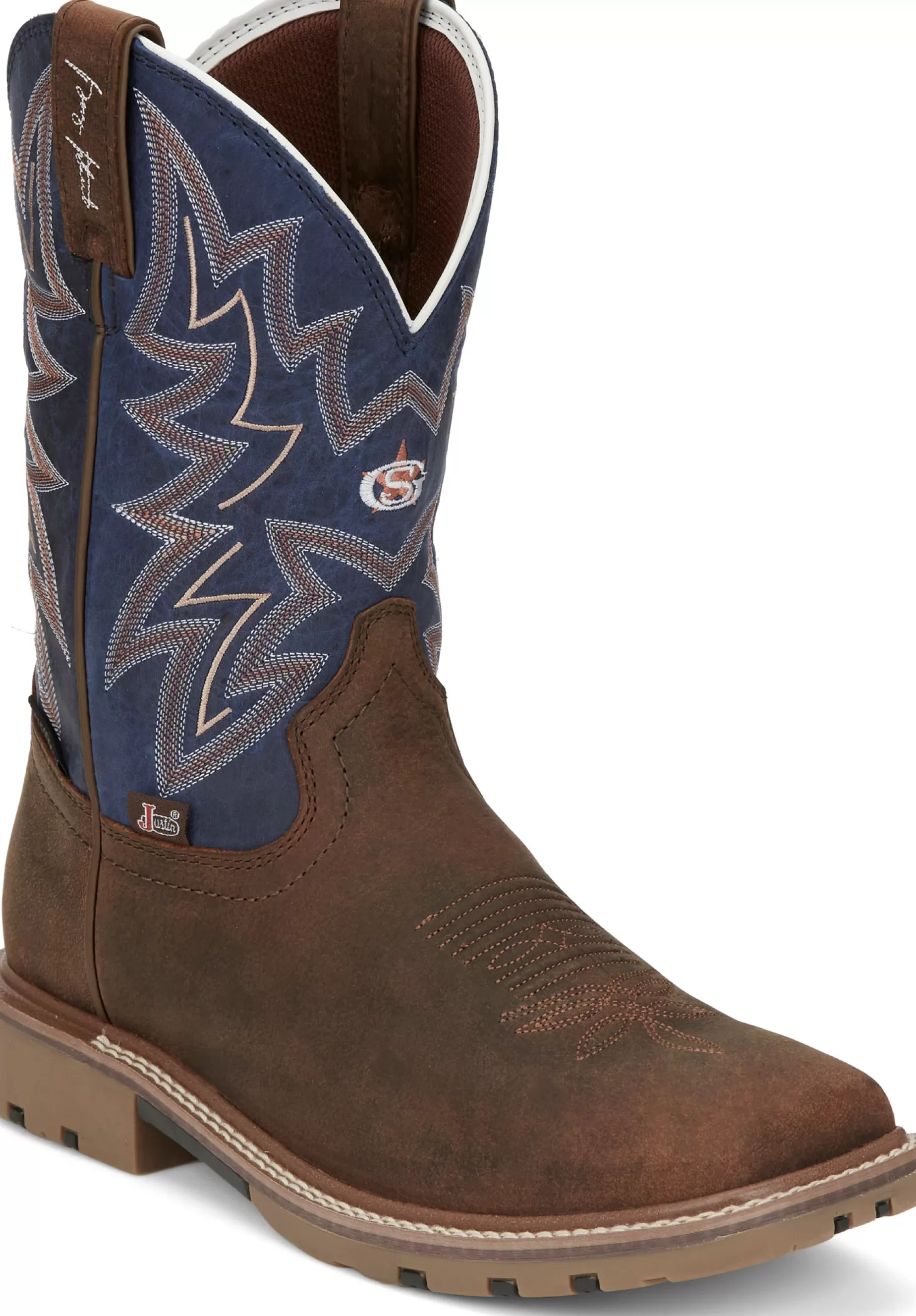 Hombre Justin Boots Dusty 11" Western Work