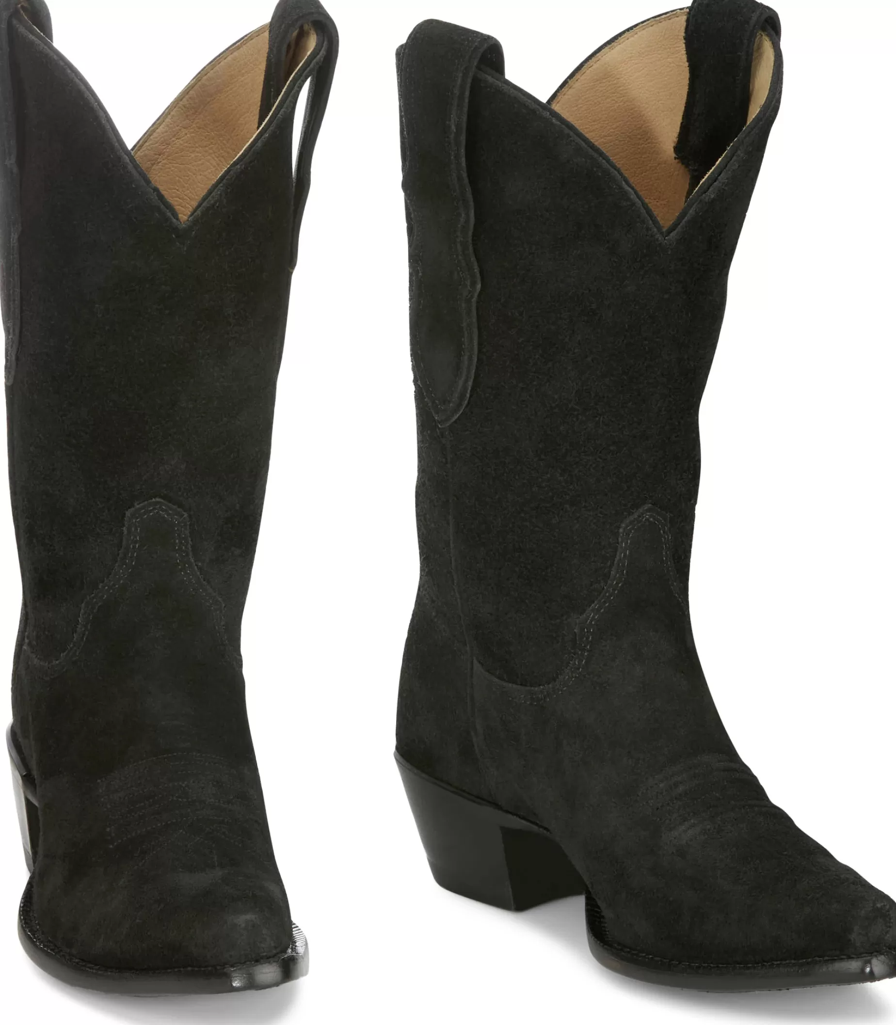 Mujer Justin Boots Fancy 11" Suede