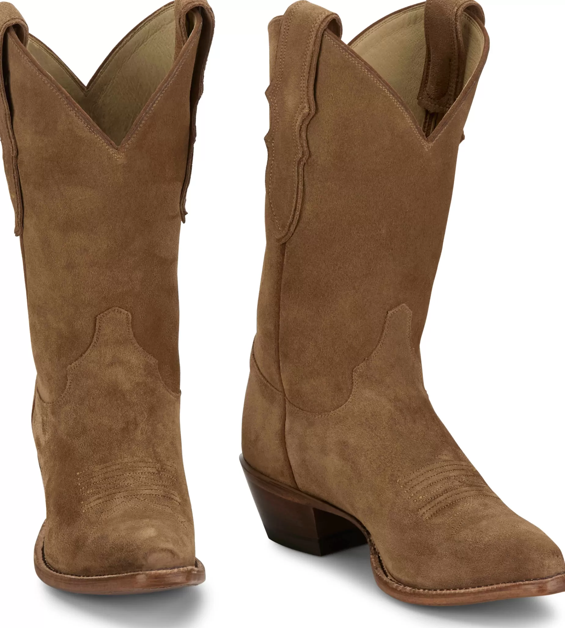 Mujer Justin Boots Fancy 11" Suede