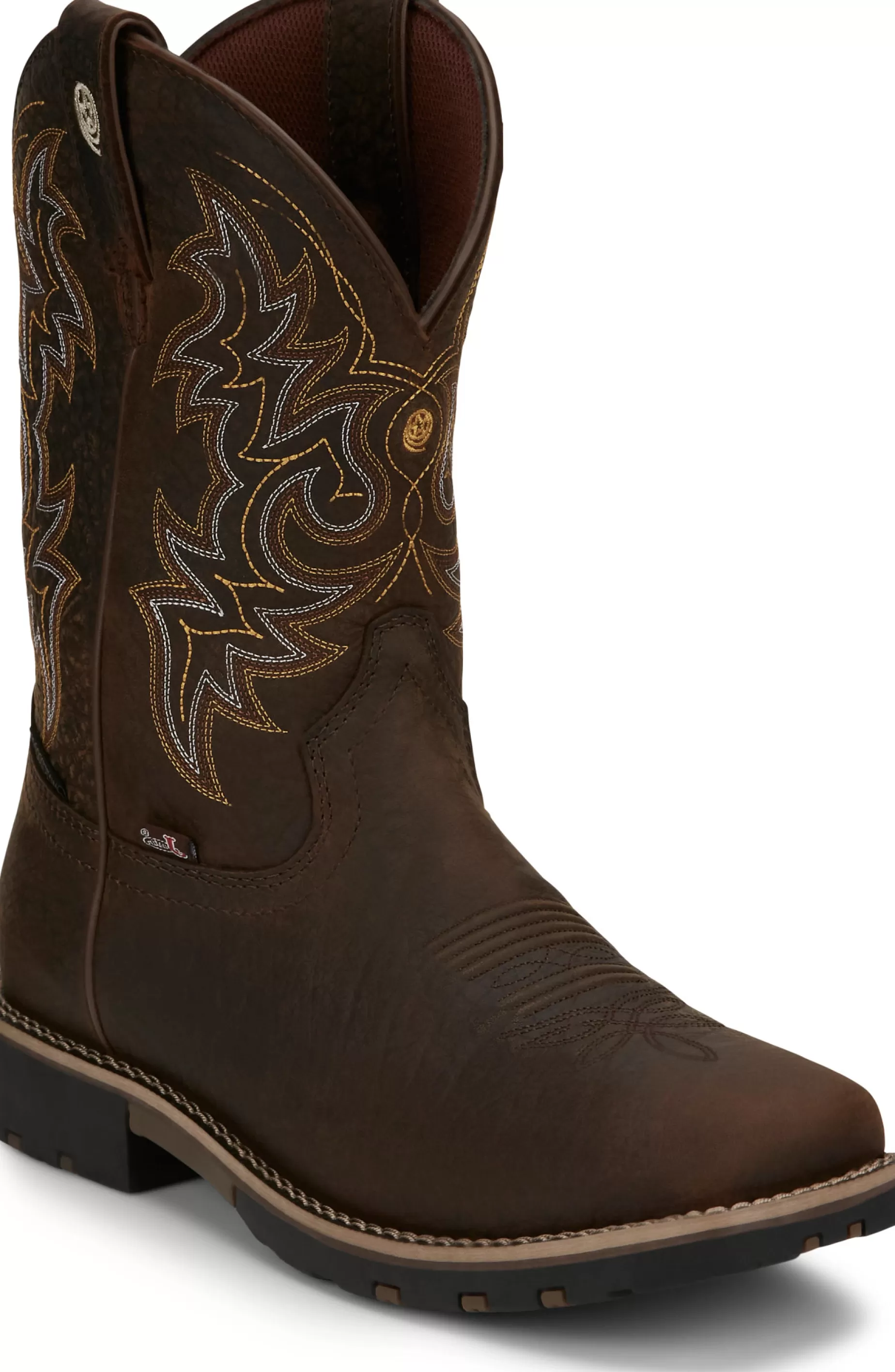 Hombre Justin Boots Fireman 11" Waterproof