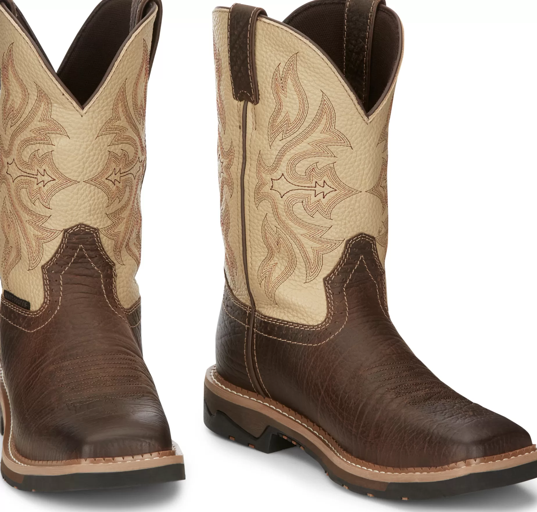 Hombre Justin Boots Flash 11" Waterproof