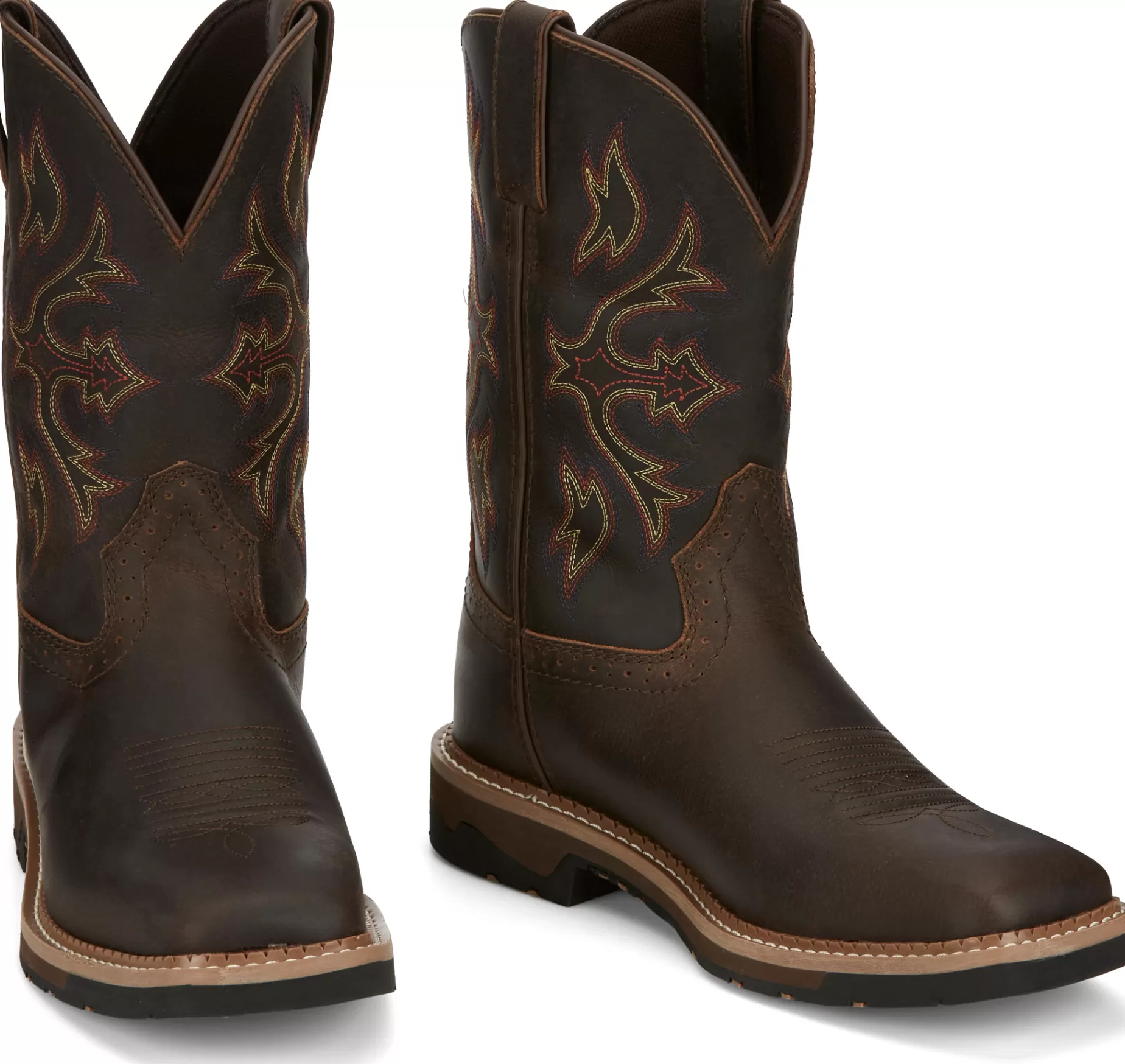 Hombre Justin Boots Flash 11" Work