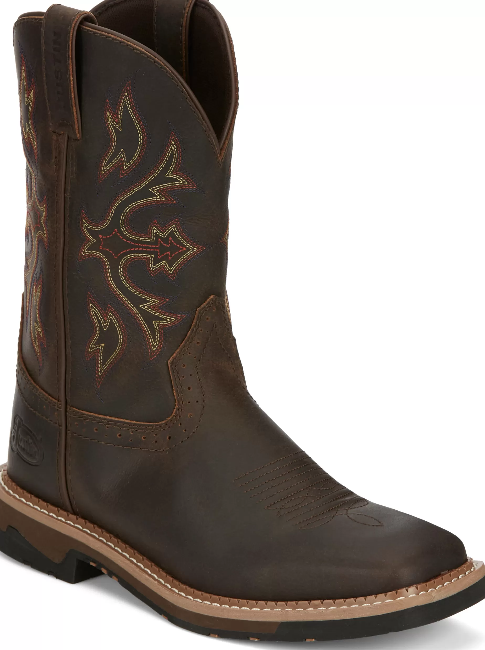 Hombre Justin Boots Flash 11" Work