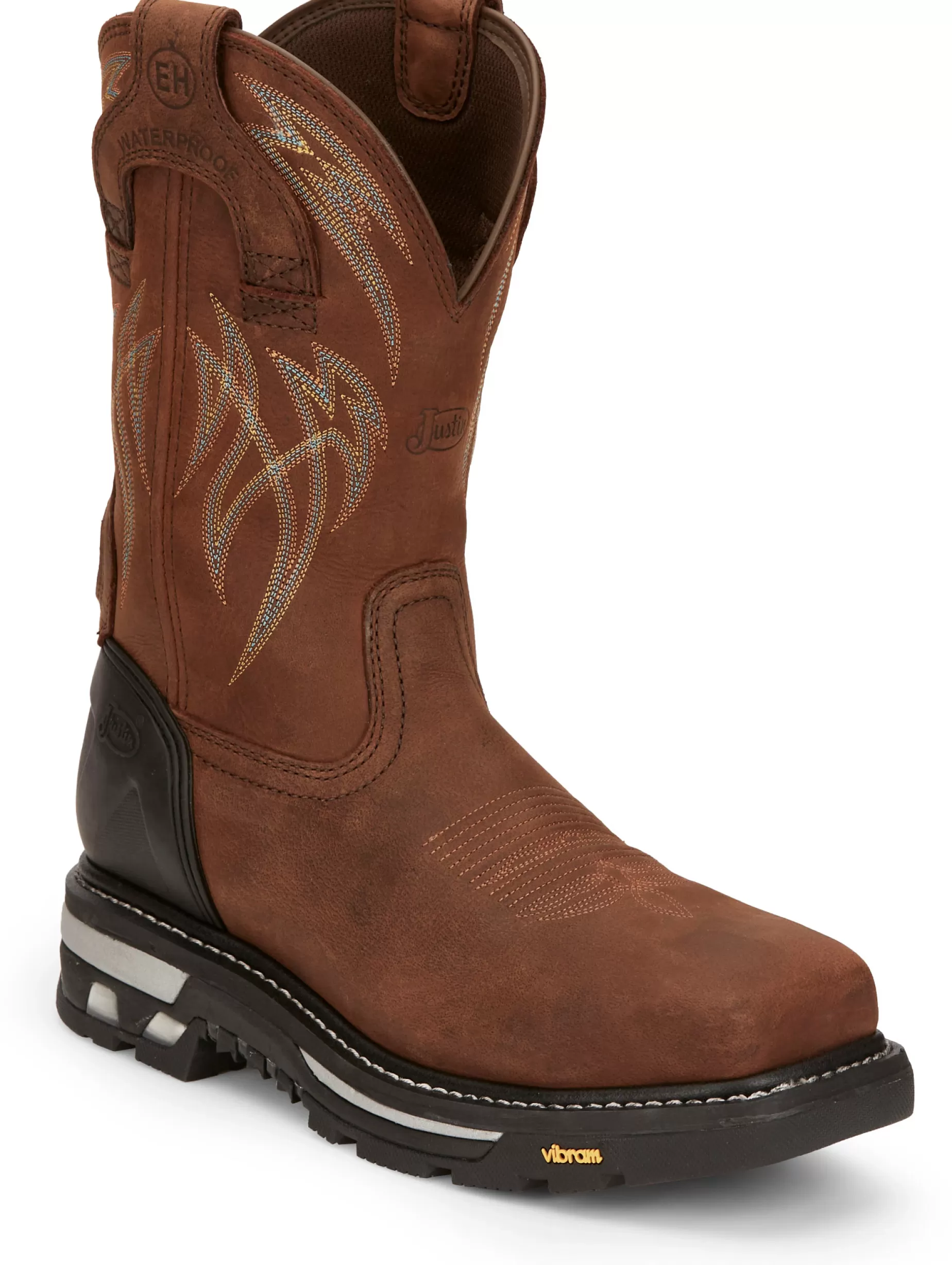 Mujer/Hombre Justin Boots Frontline Hiviz 11” Waterproof Nano Comp Toe