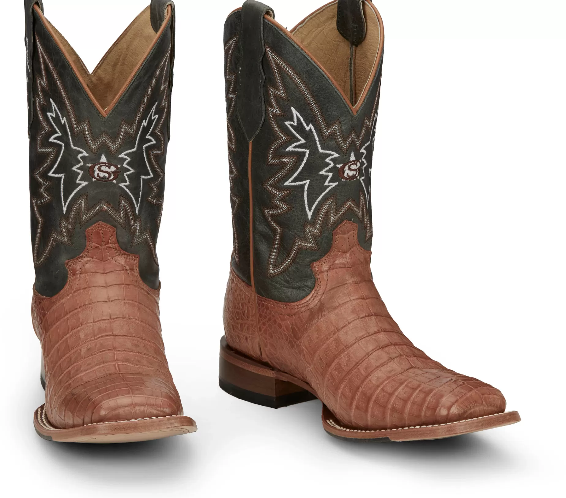 Mujer/Hombre Justin Boots Haggard 11" Caiman