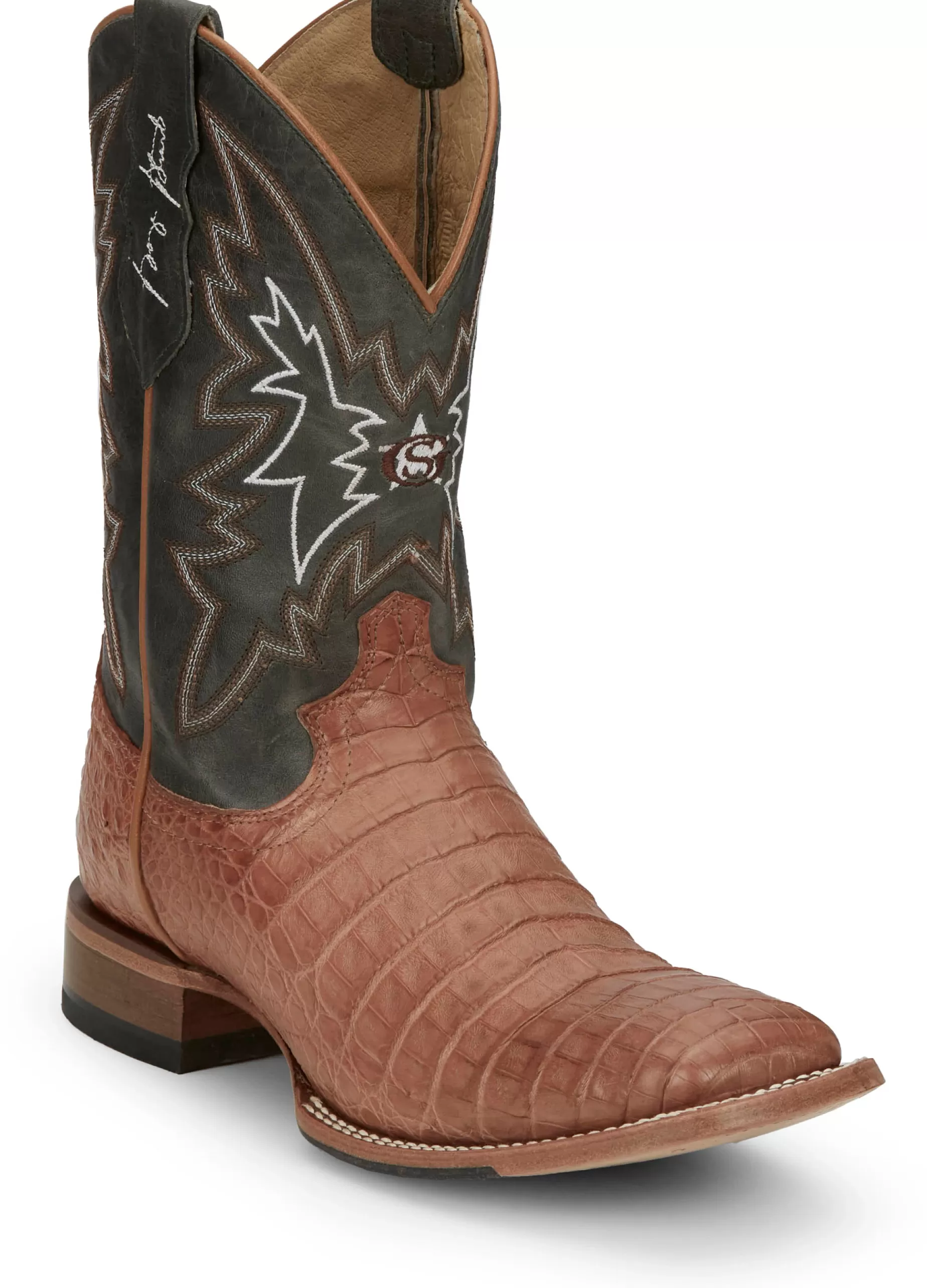 Mujer/Hombre Justin Boots Haggard 11" Caiman