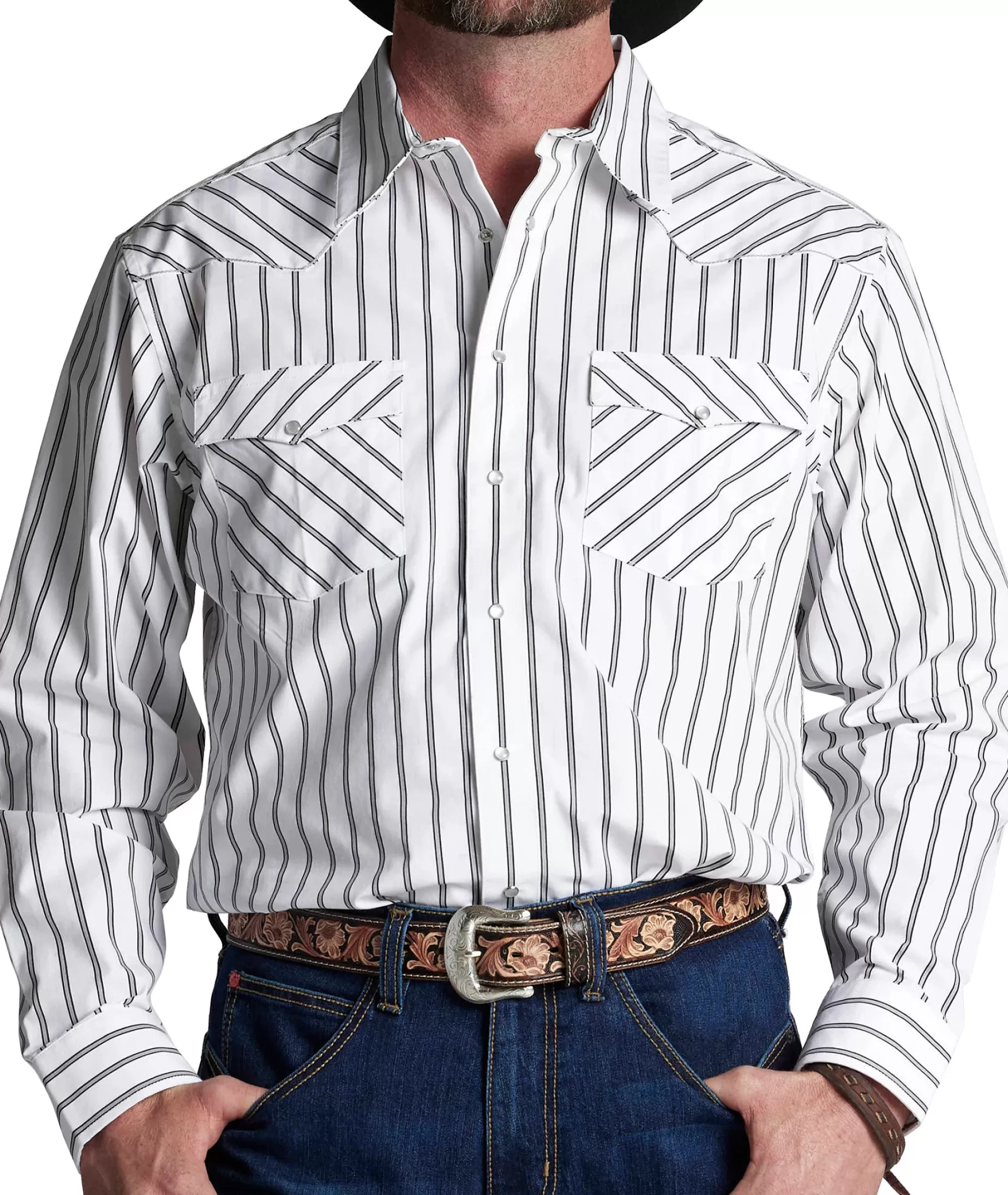 Hombre Justin Boots Hj Justin & Son Snap Shirt