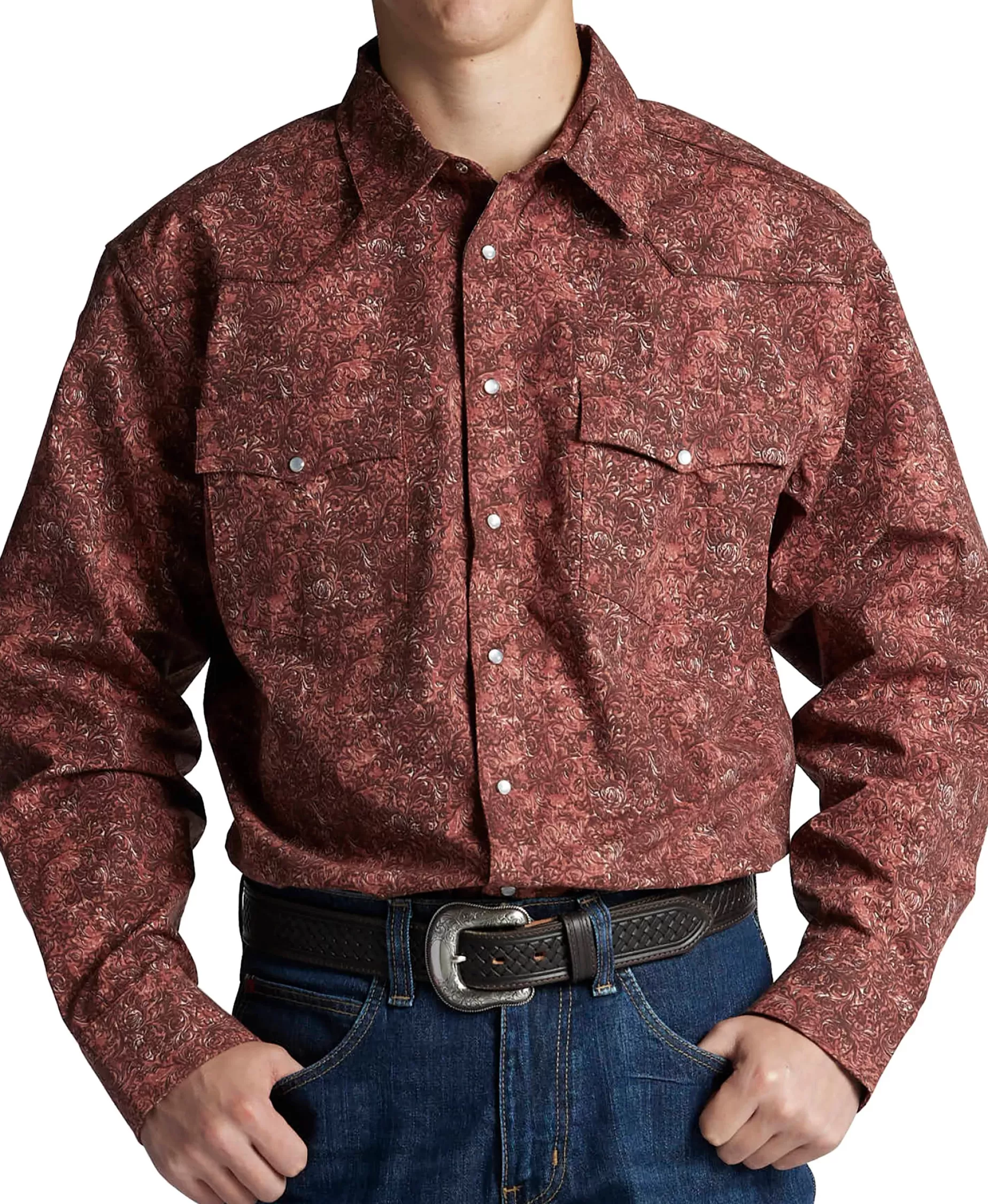 Hombre Justin Boots Hj Justin & Son Snap Shirt