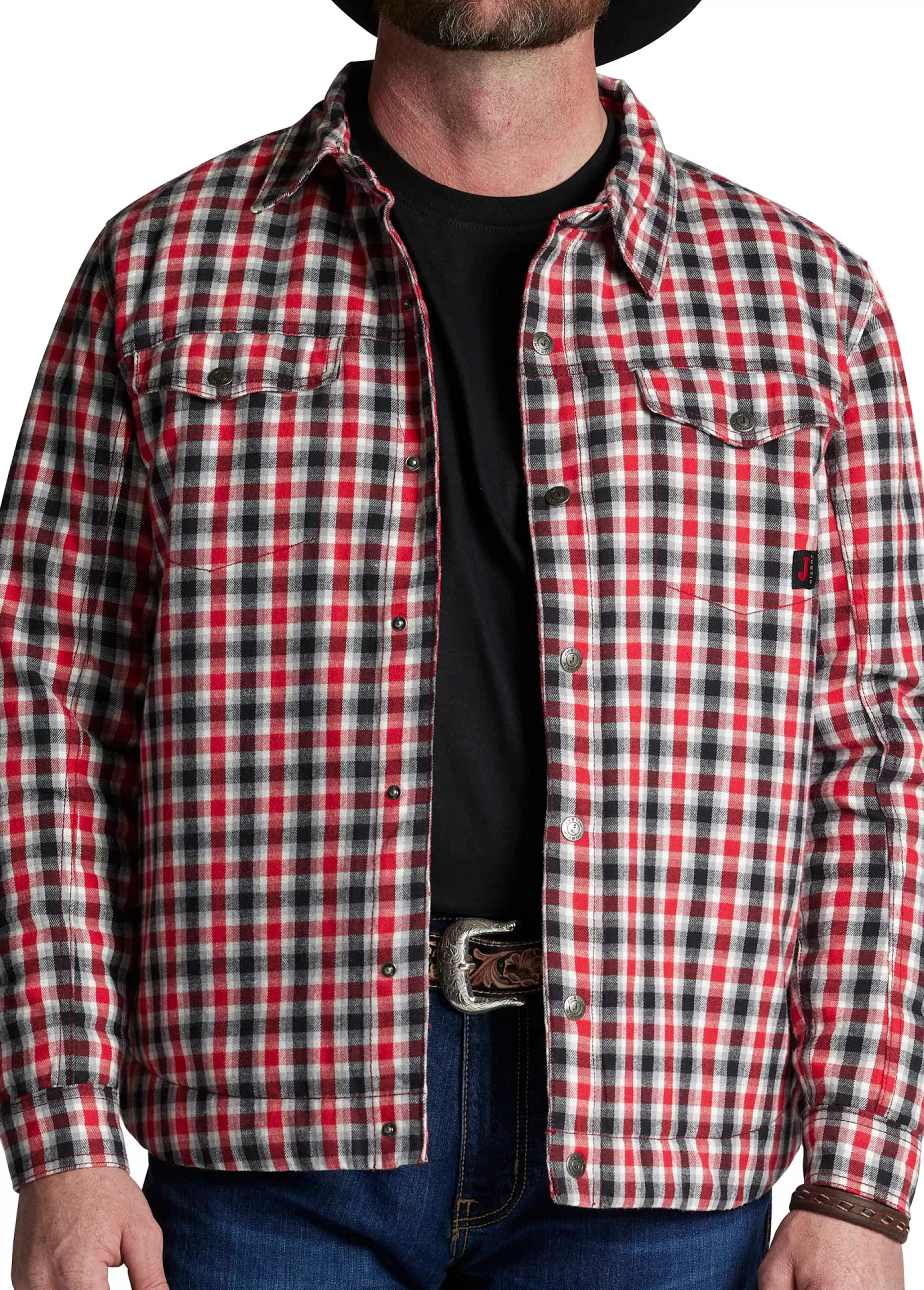 Hombre Justin Boots Jackson Shirt Jacket