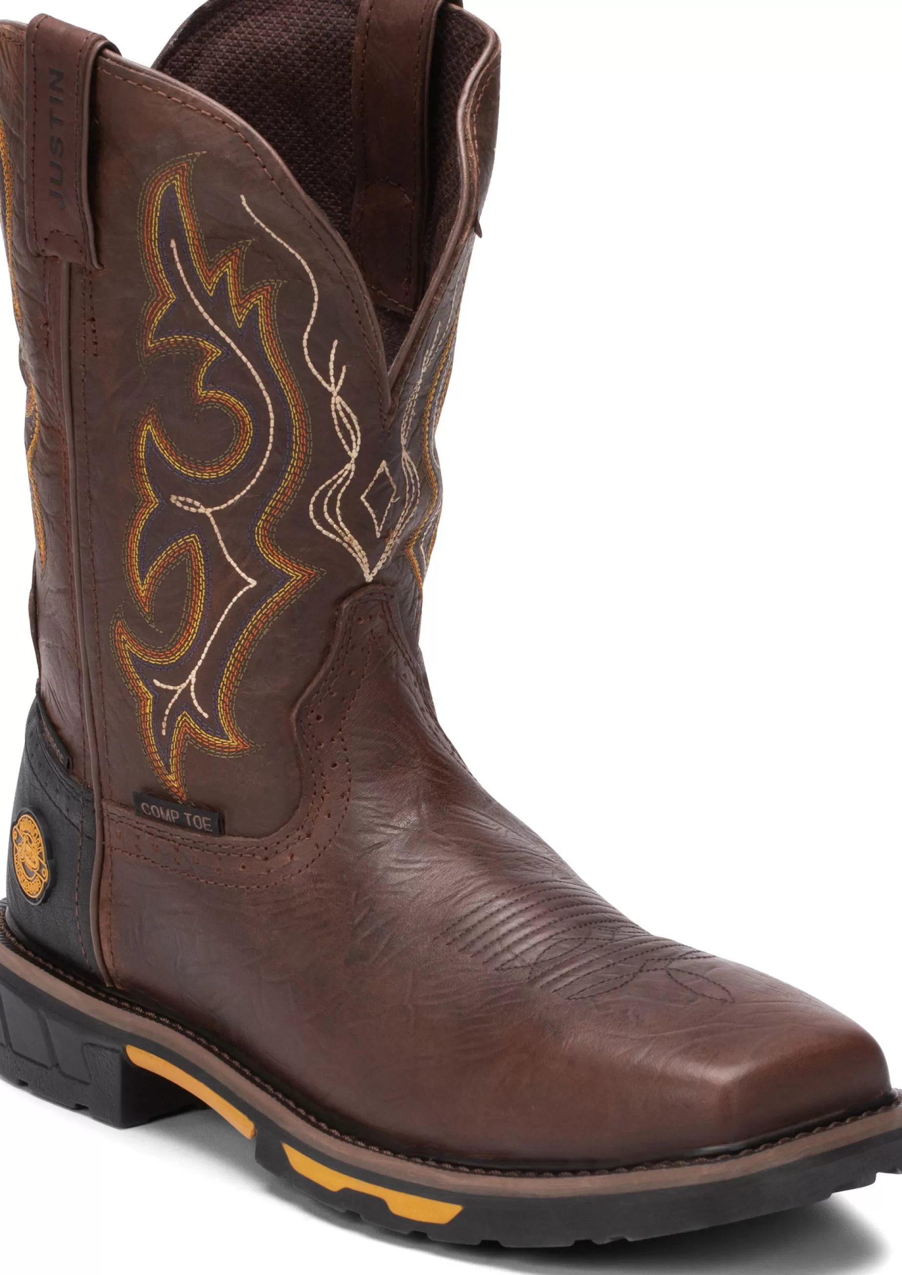 Mujer/Hombre Justin Boots Joist 11" Waterproof Comp Toe