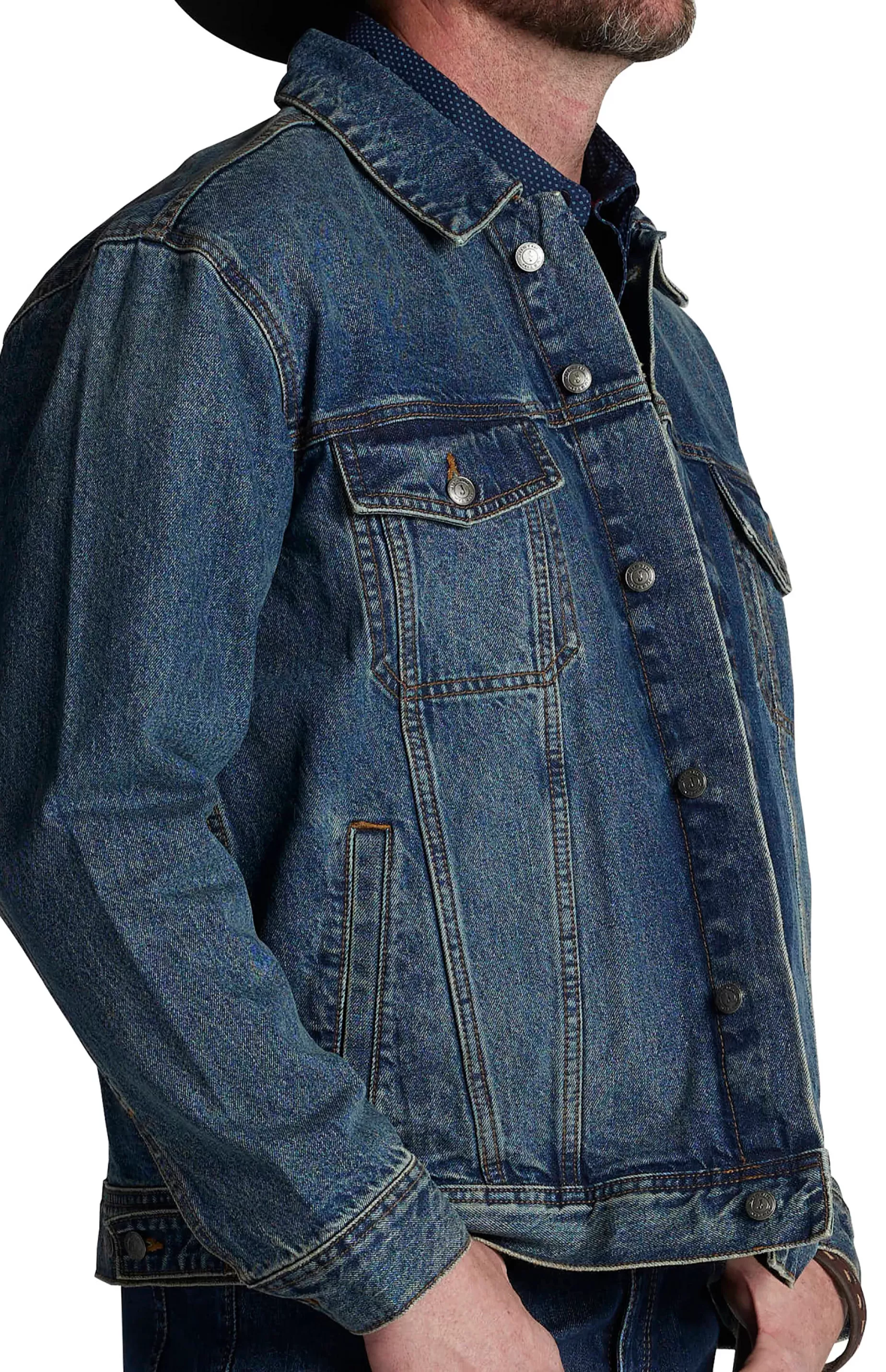 Hombre Justin Boots Justin Denim Jacket