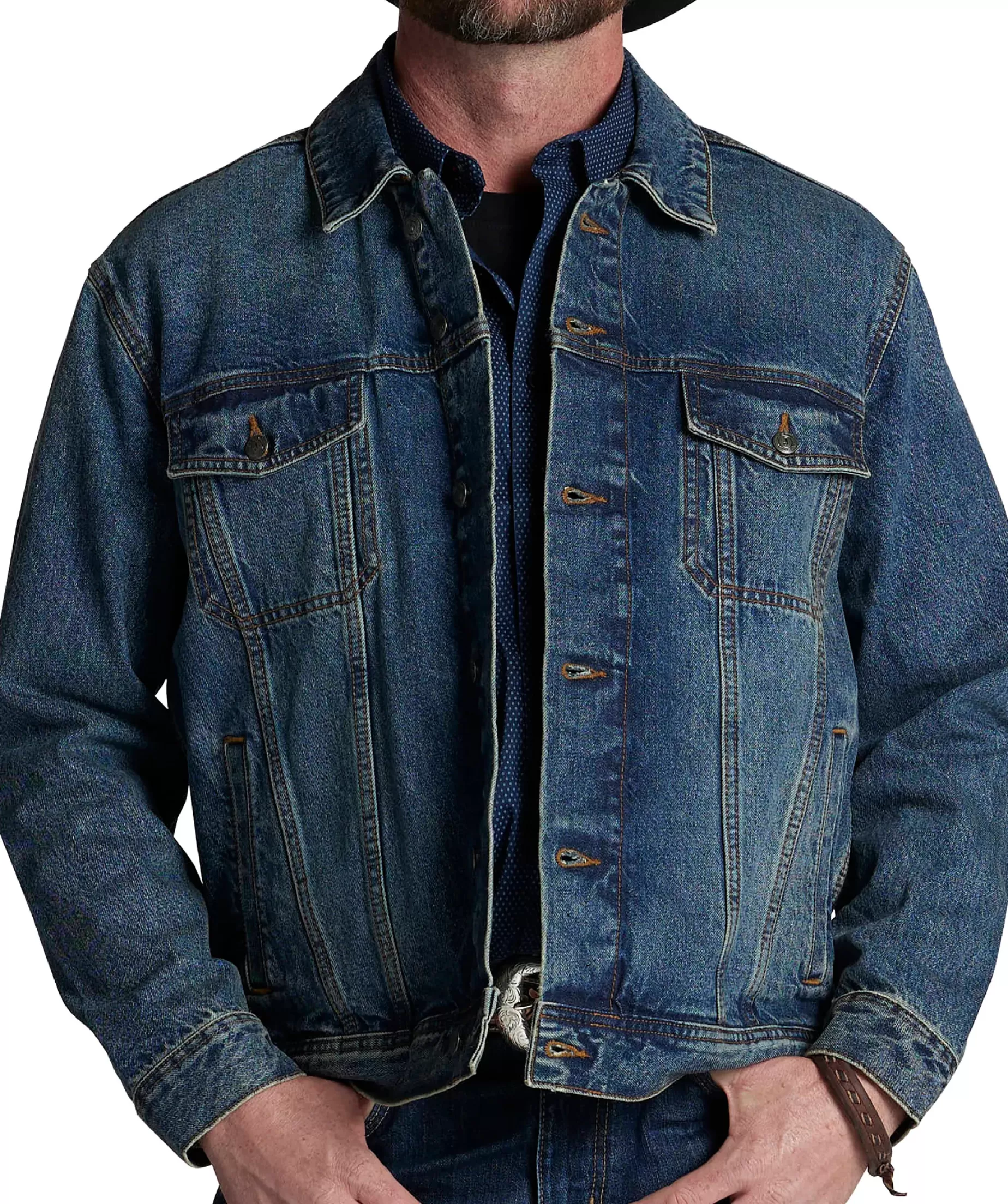 Hombre Justin Boots Justin Denim Jacket