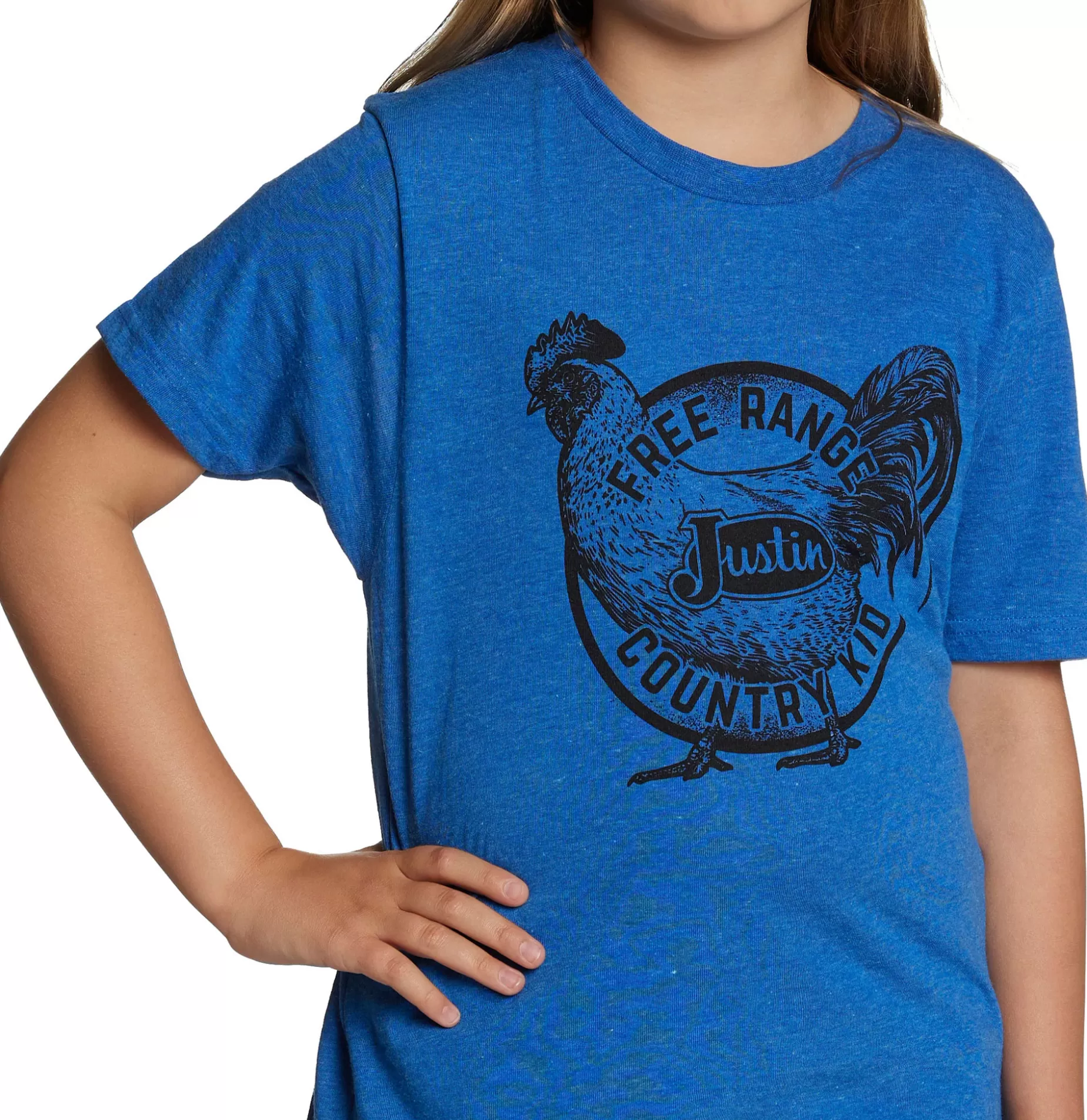 Justin Boots Justin Kid's Free Range Rooster Tee