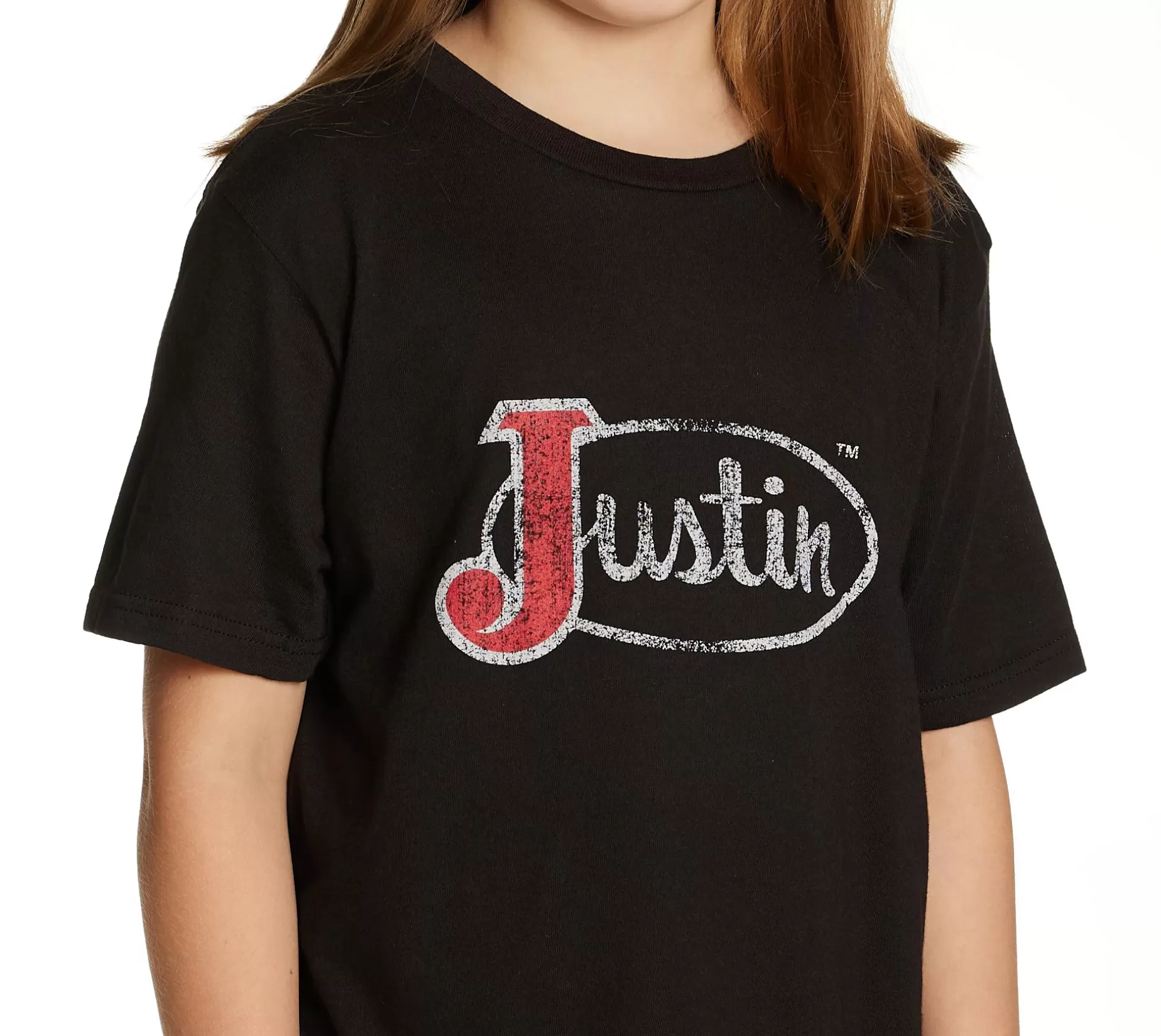 Justin Boots Justin Kid's Logo Tee