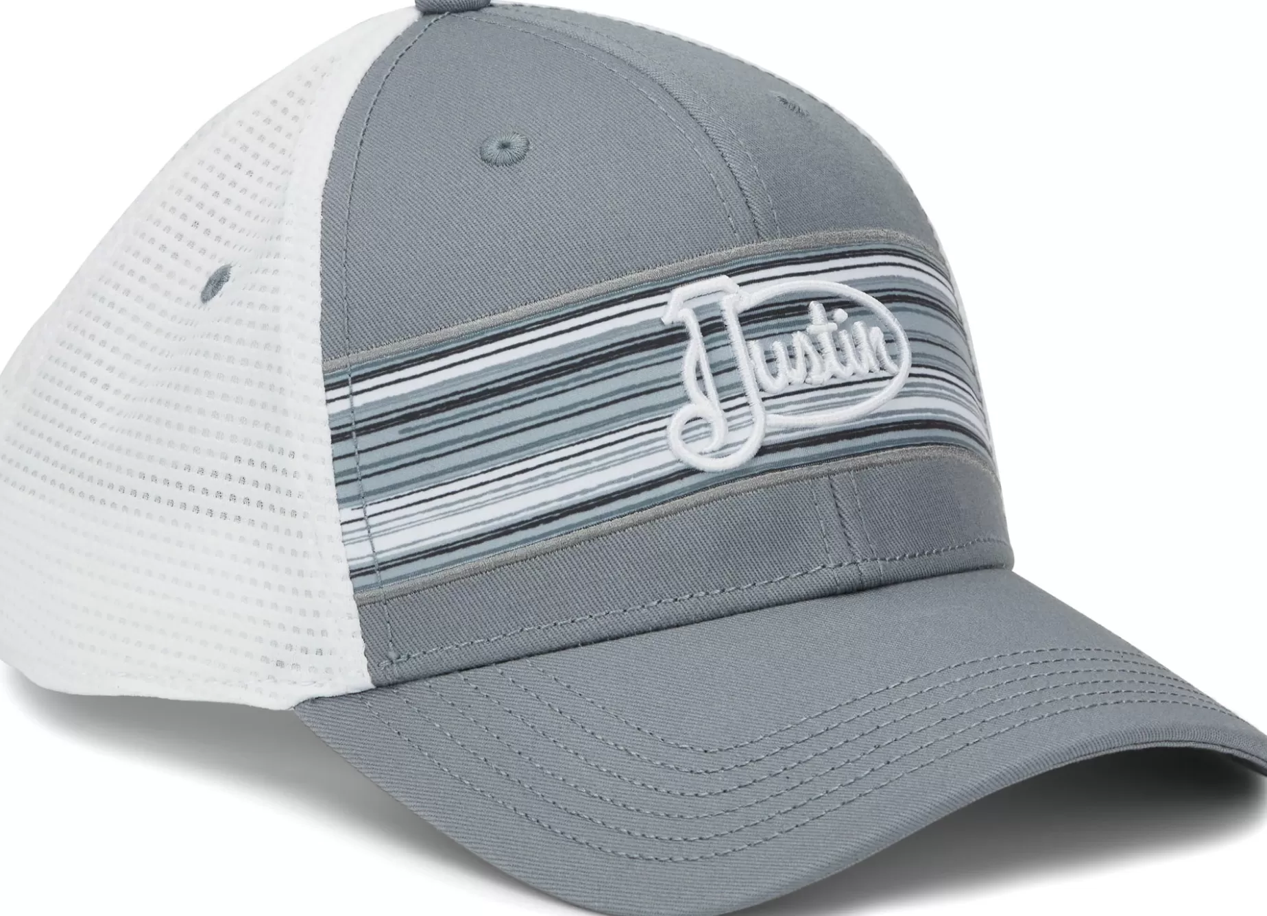 Mujer/Hombre Justin Boots Justin Logo Stripes Cap