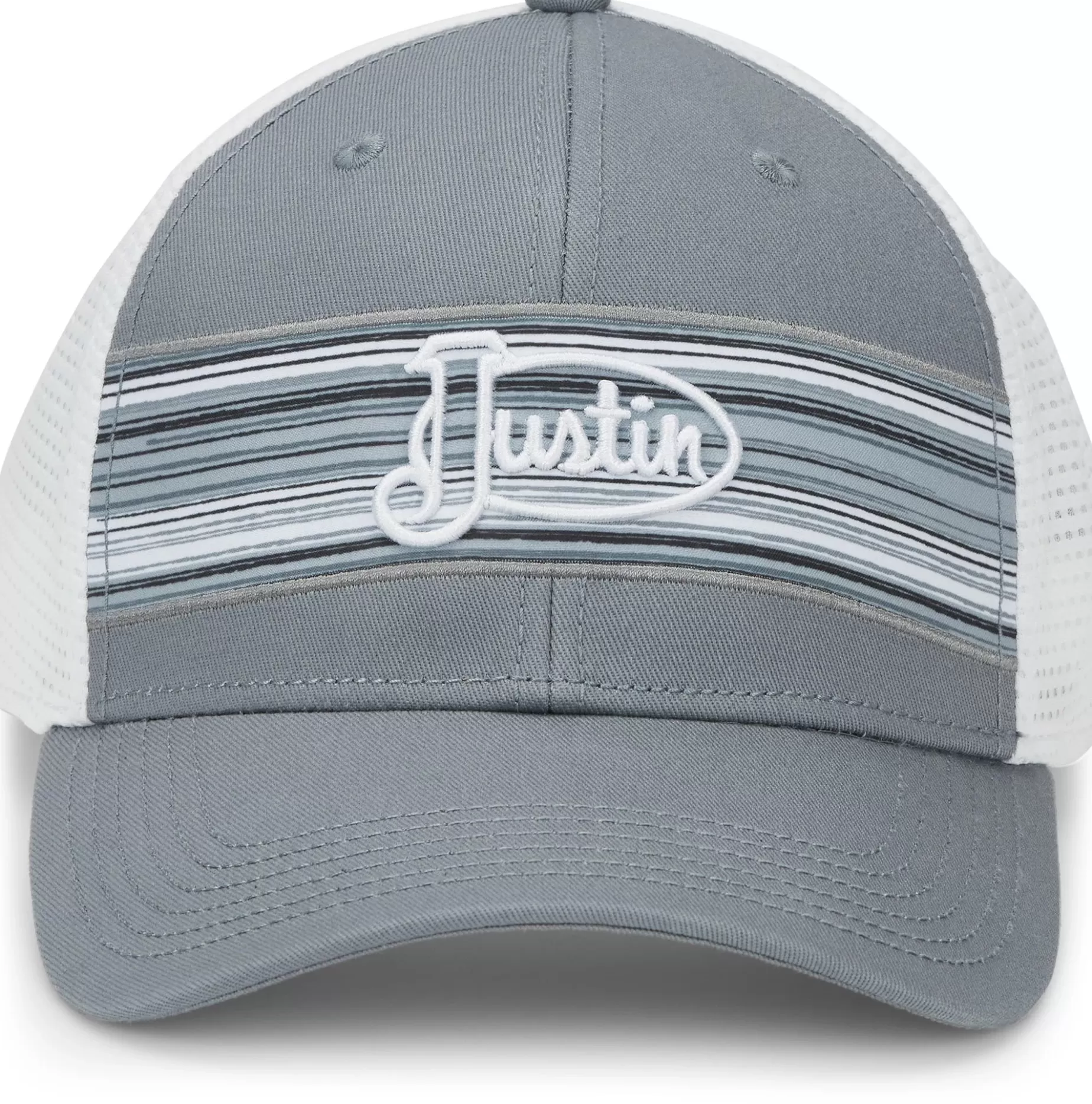 Mujer/Hombre Justin Boots Justin Logo Stripes Cap