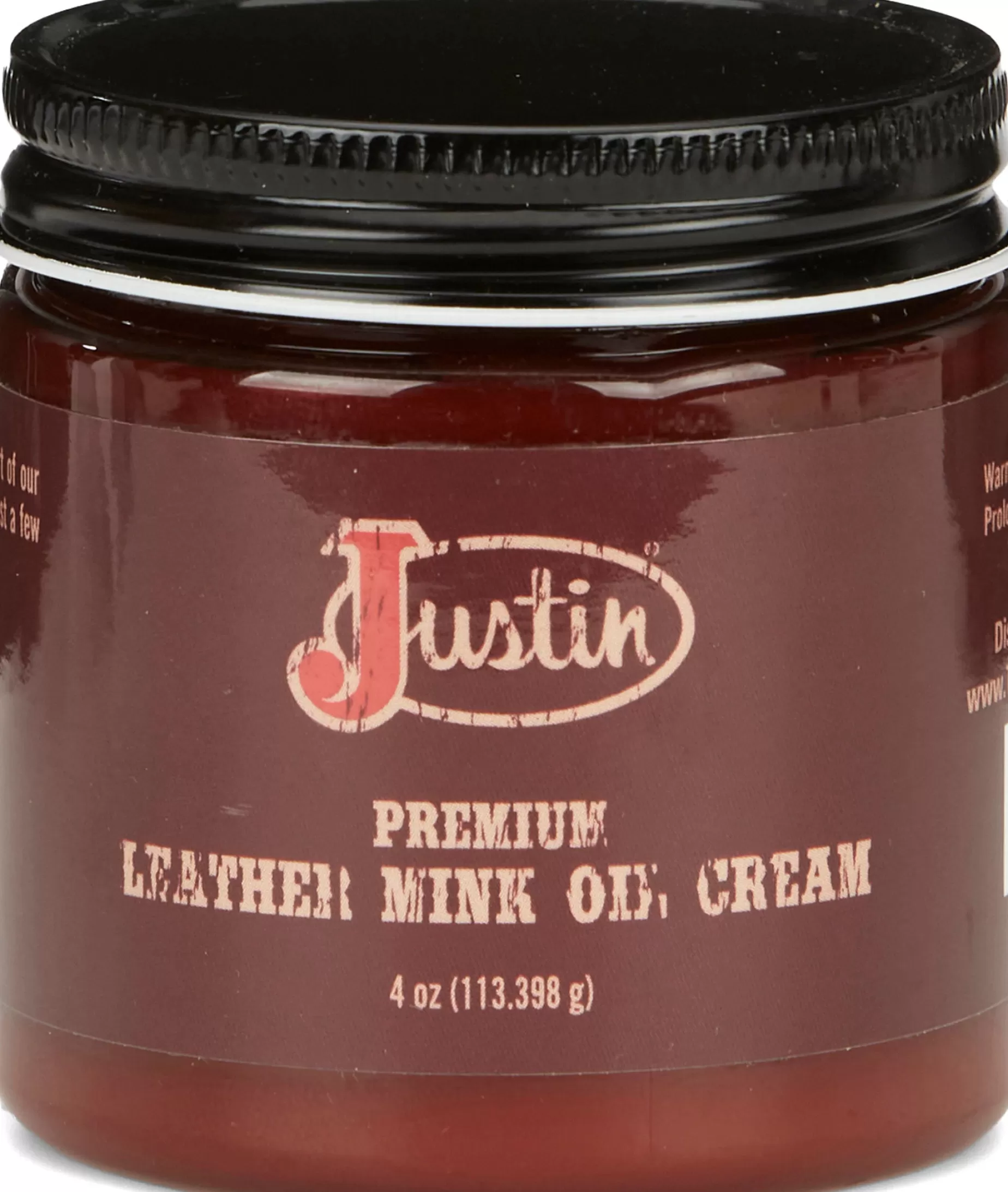 Mujer/Hombre Justin Boots Justin Premium Leather Mink Oil Cream