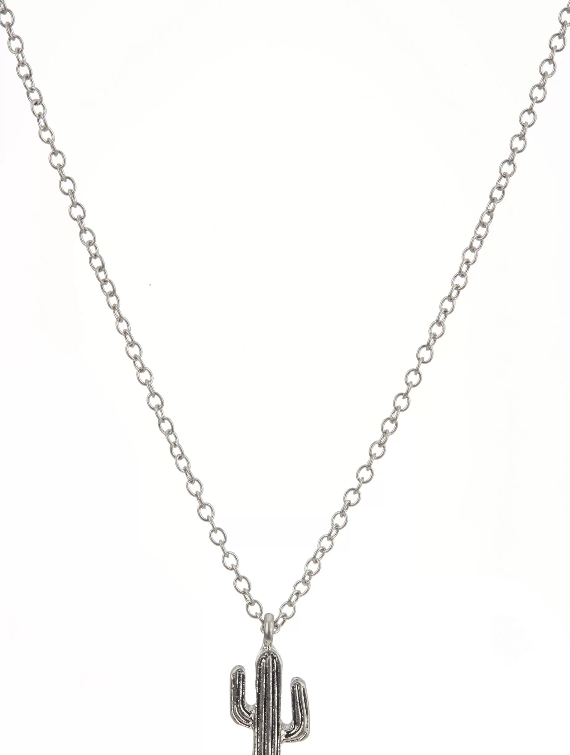 Mujer Justin Boots Justin Women'S Saguaro Charm Necklace