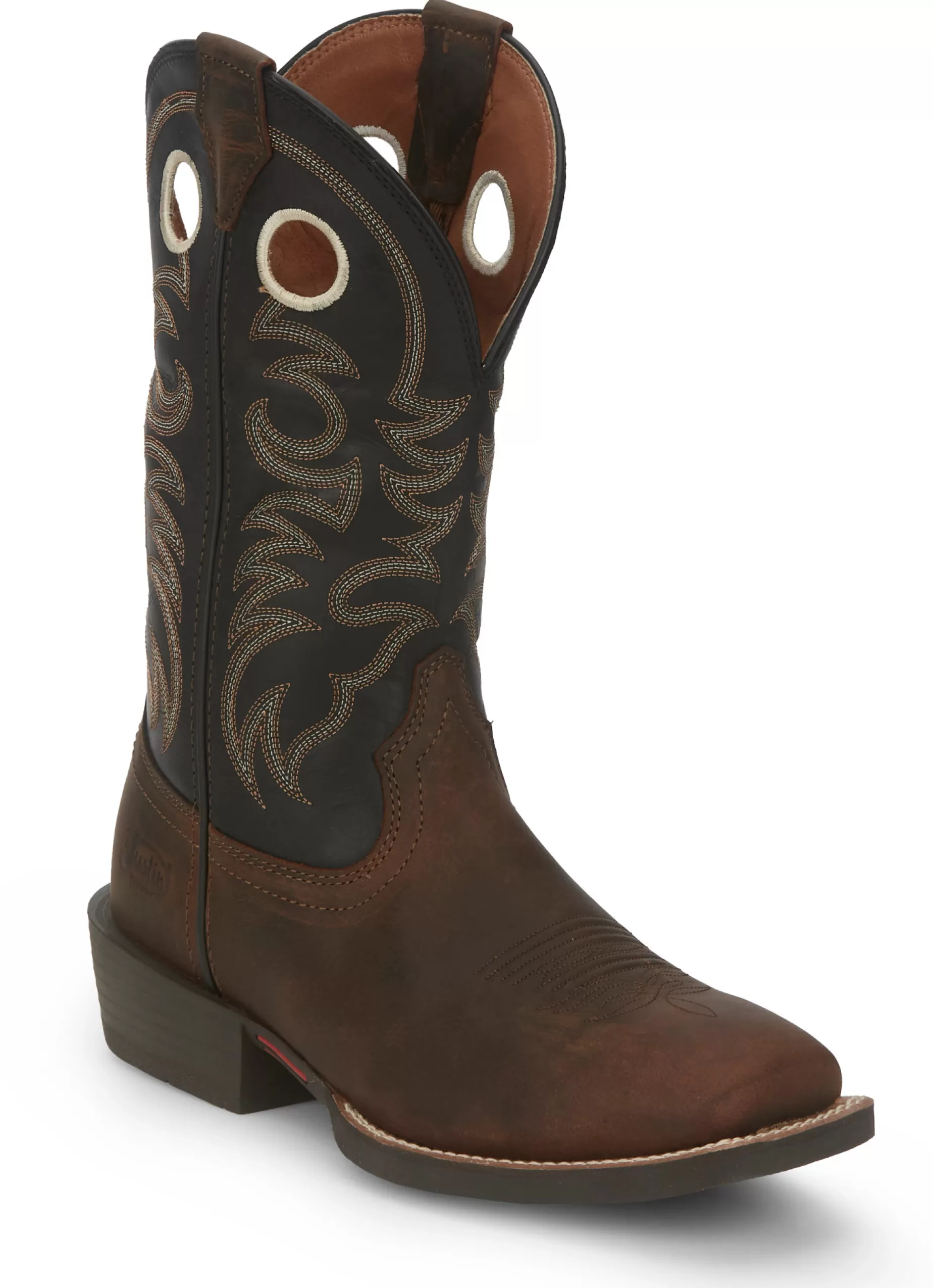 Hombre Justin Boots Muley 12" Western