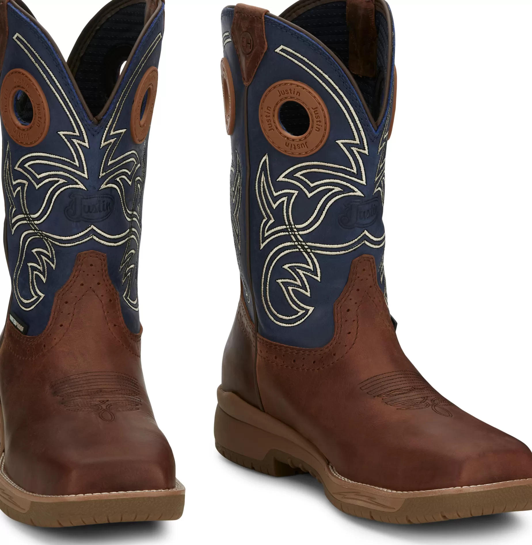 Hombre Justin Boots Nitread 11" Waterproof