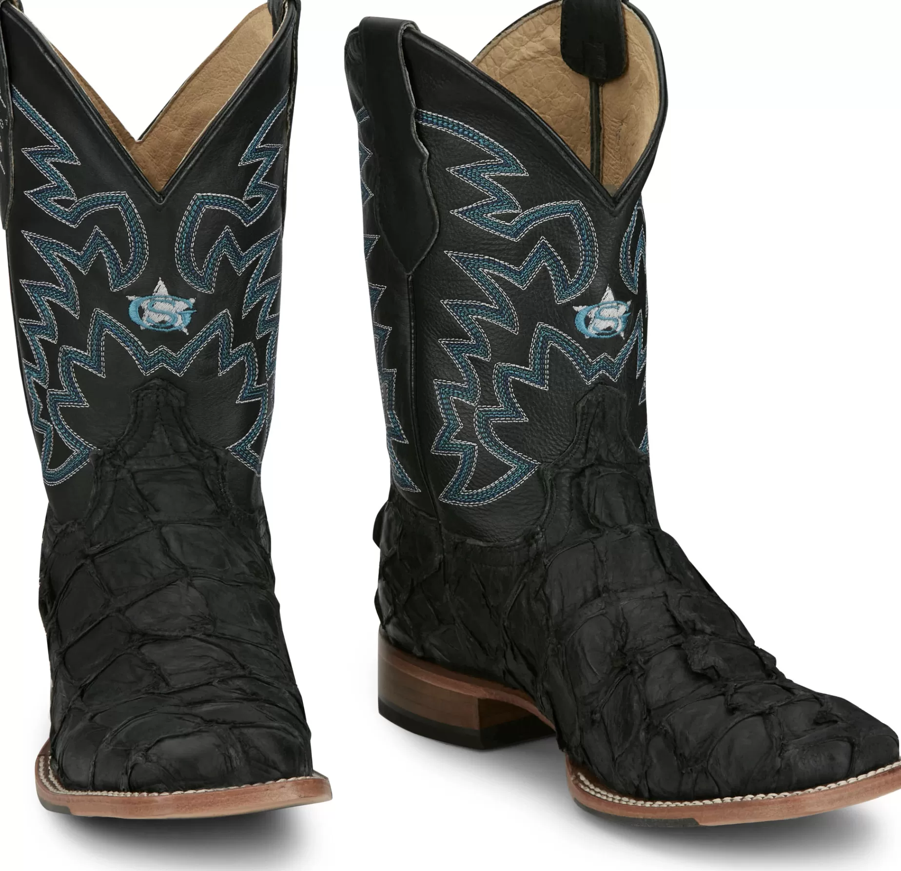 Mujer/Hombre Justin Boots Ocean Front 11" Pirarucu