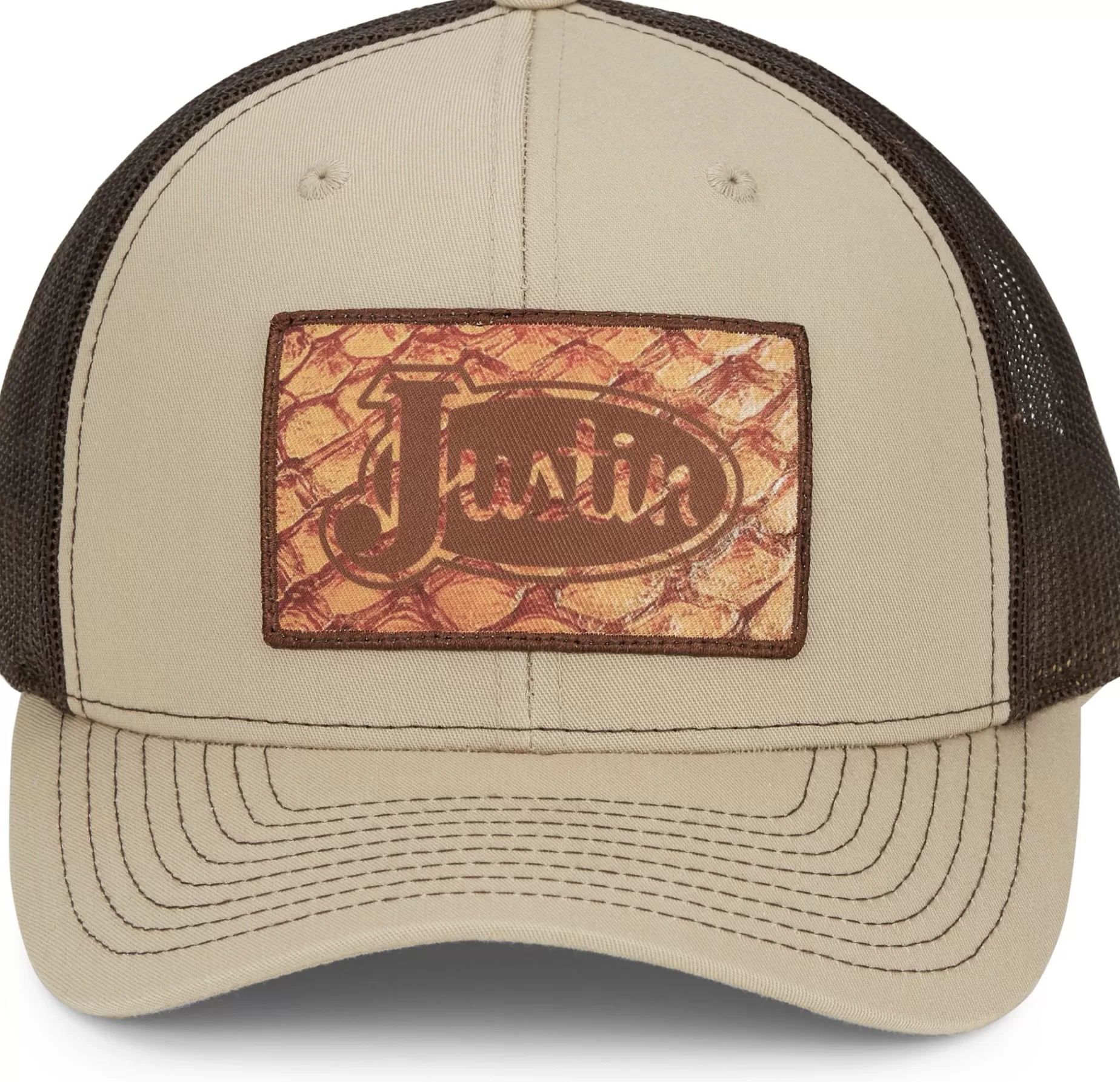 Mujer/Hombre Justin Boots Pirarucu Print Patch