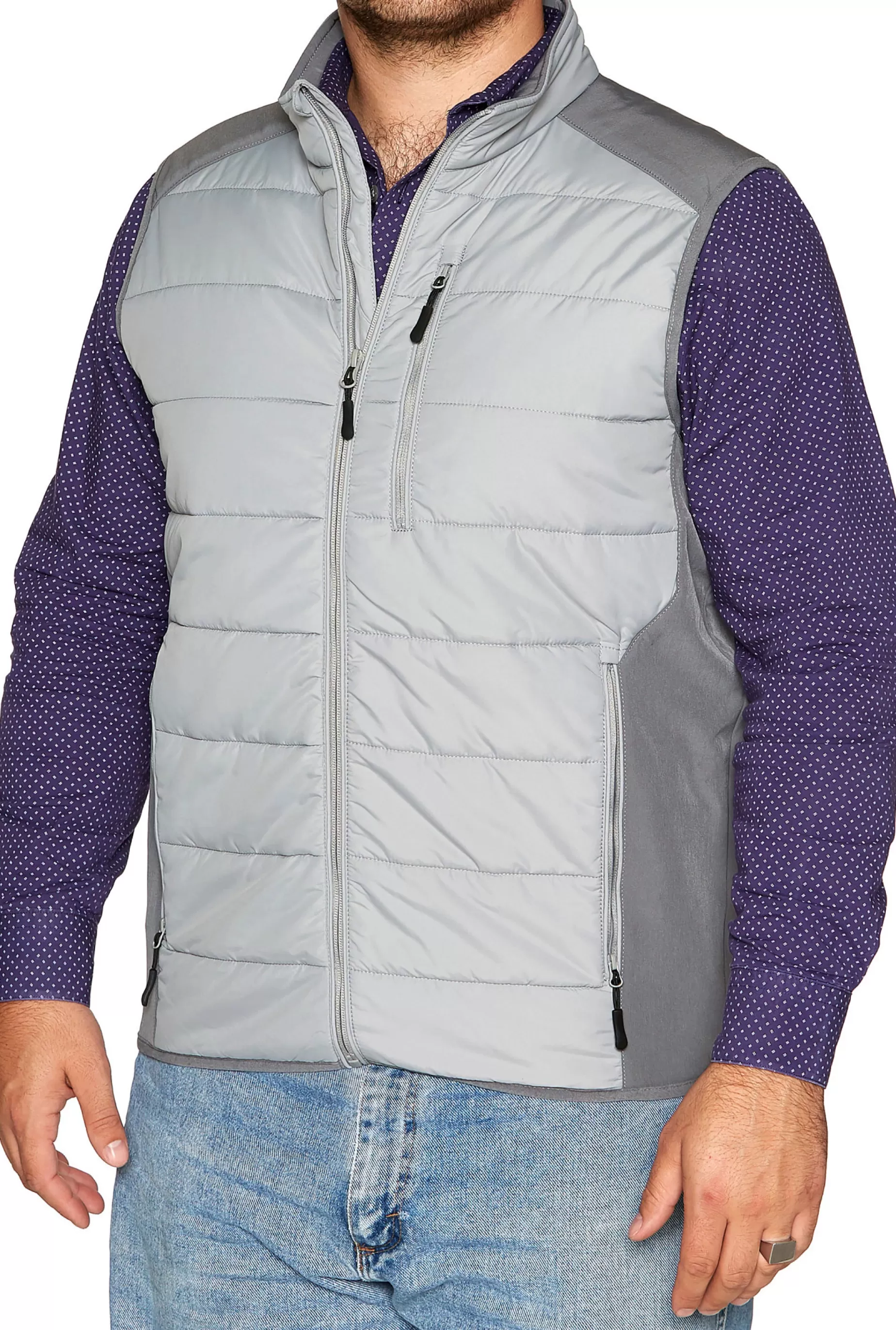 Hombre Justin Boots Puffer Vest