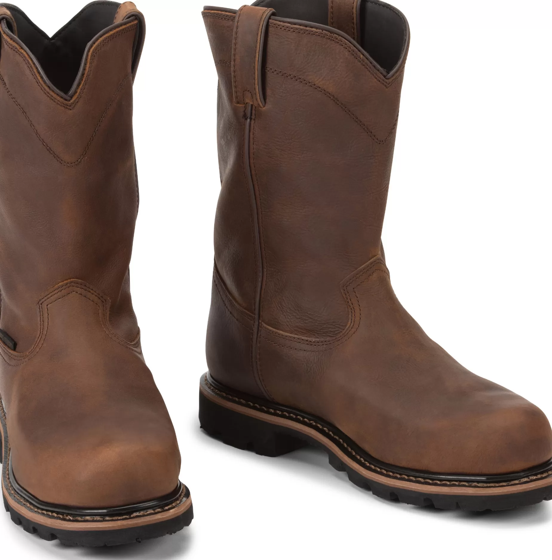 Mujer/Hombre Justin Boots Pulley 10" Waterproof Comp Toe