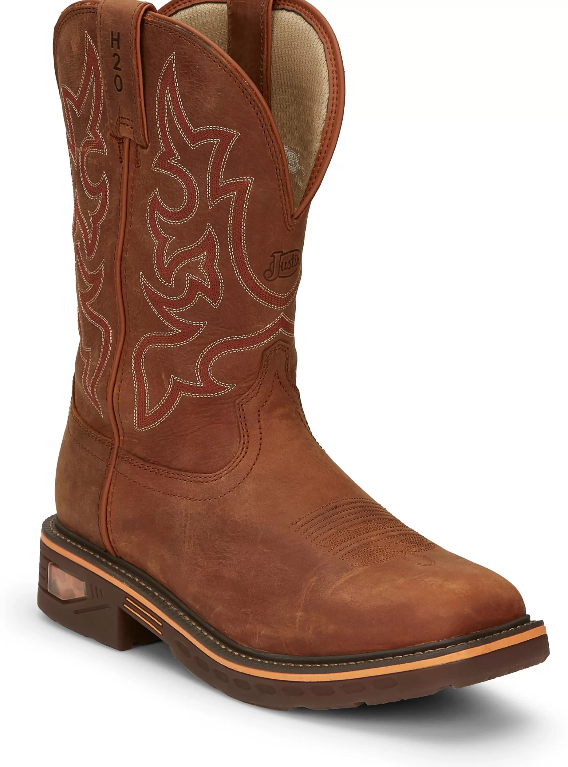 Mujer/Hombre Justin Boots Resistor 11" Waterproof